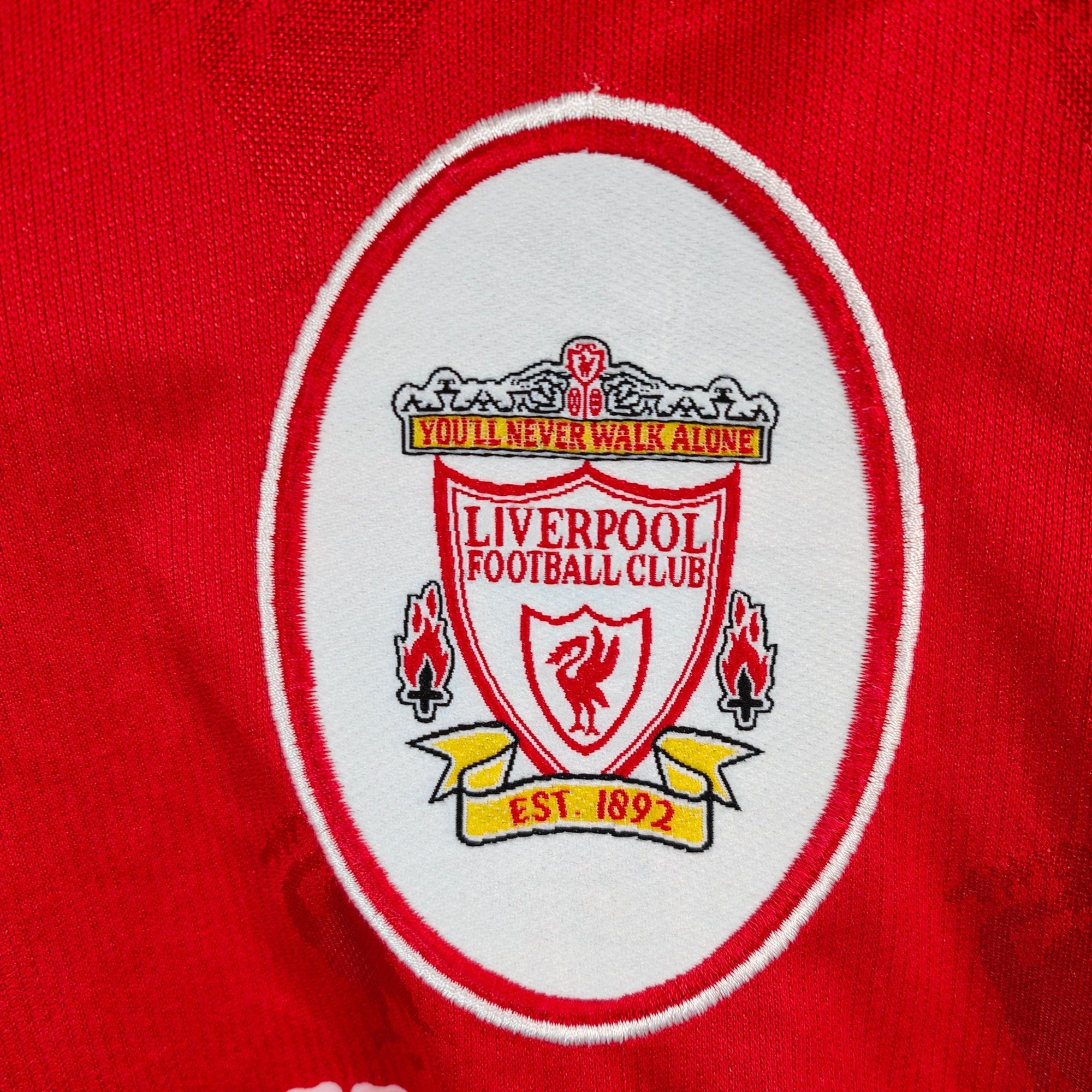 1996 - 98 Liverpool Home Shirt Owen 10 - 8.5/10 - (XL) - Eternal Pitch
