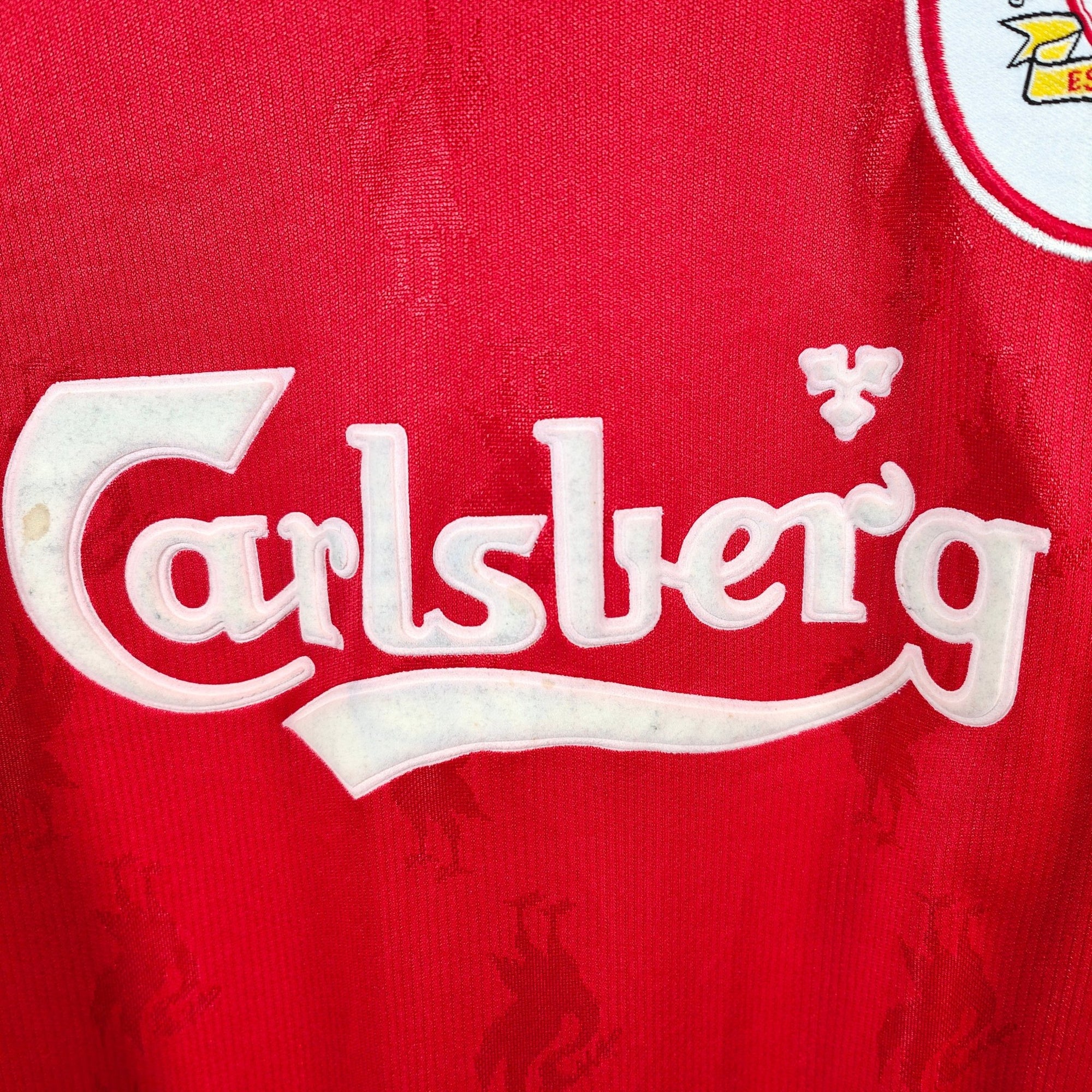 1996 - 98 Liverpool Home Shirt Owen 10 - 8.5/10 - (XL) - Eternal Pitch