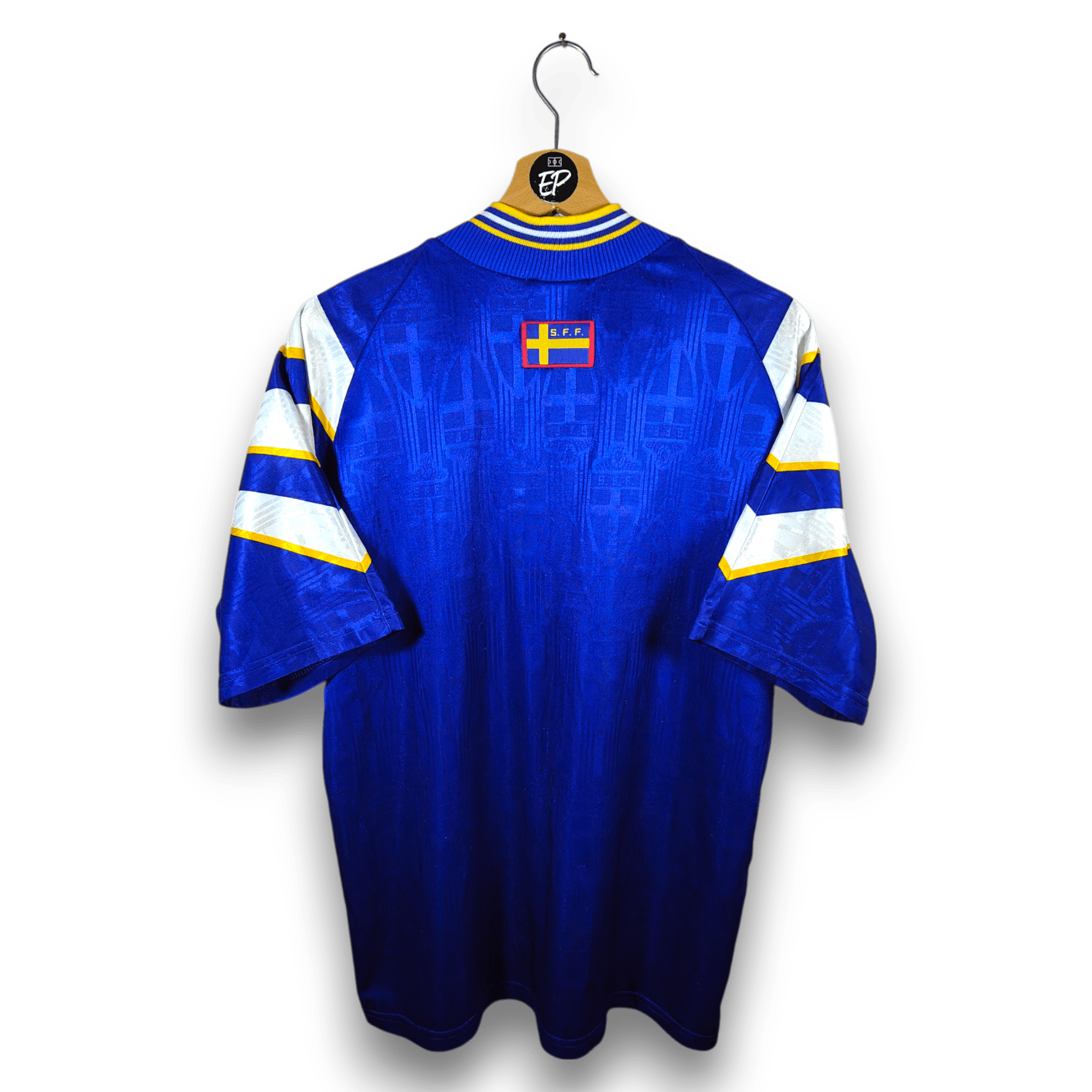 1996 - 98 Sweden Away Shirt - 8/10 - (M) - Eternal Pitch