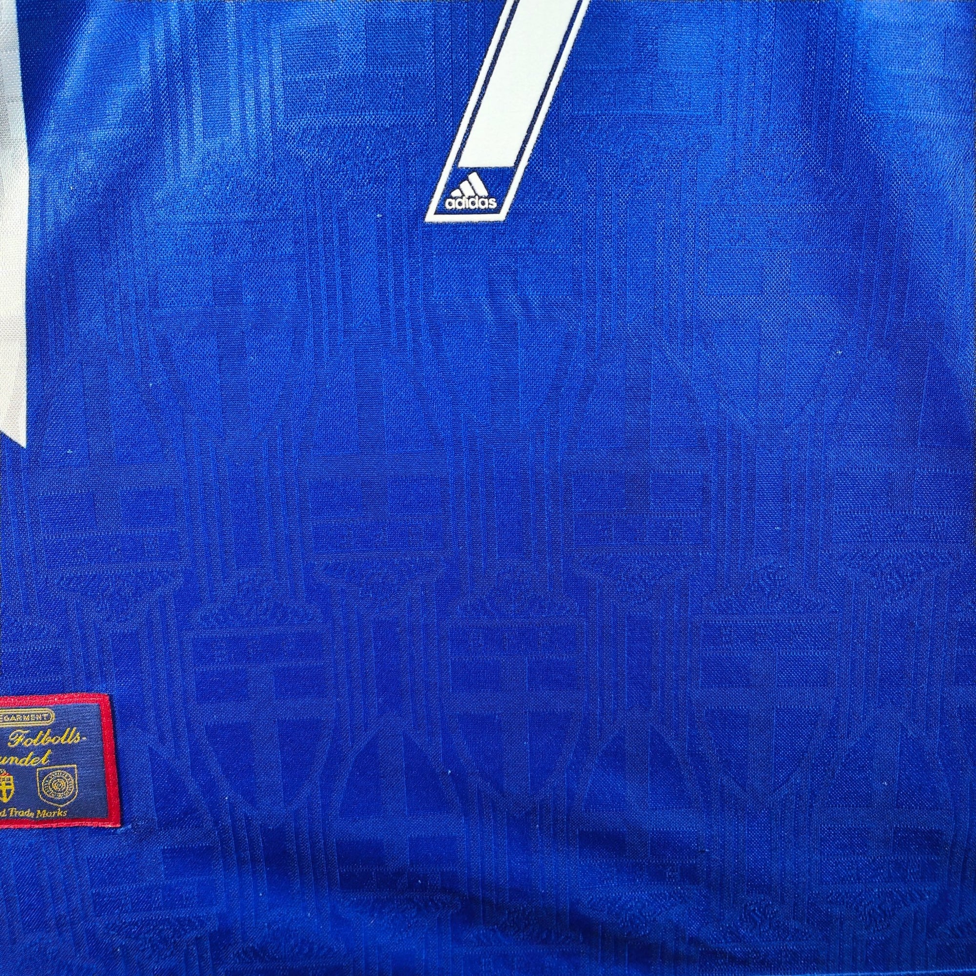 1996 - 98 Sweden Away Shirt Larsson 7 - 8/10 - (M) - Eternal Pitch