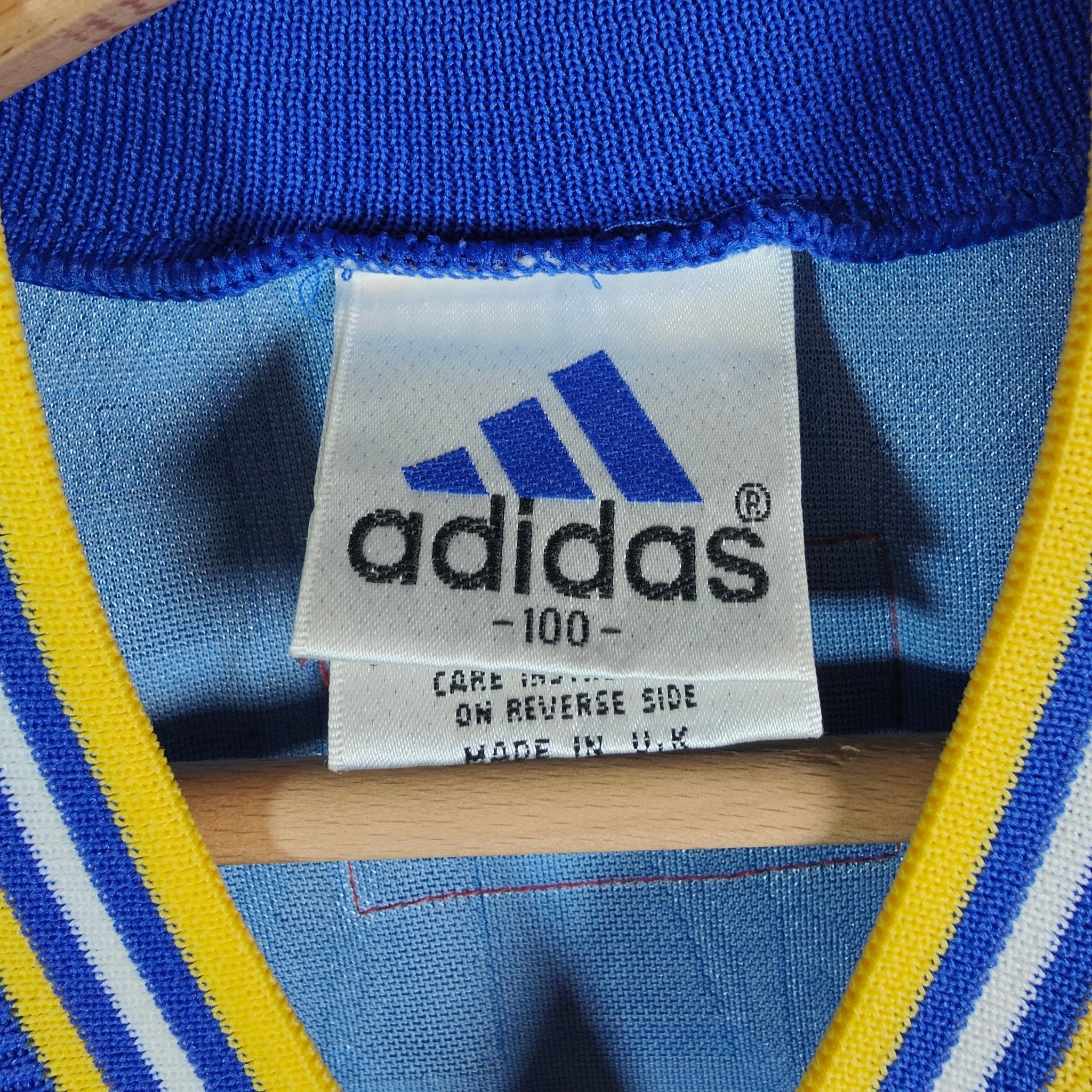 1996-98 Sweden Away Shirt Larsson #7 - 8/10 - (M) – Eternal