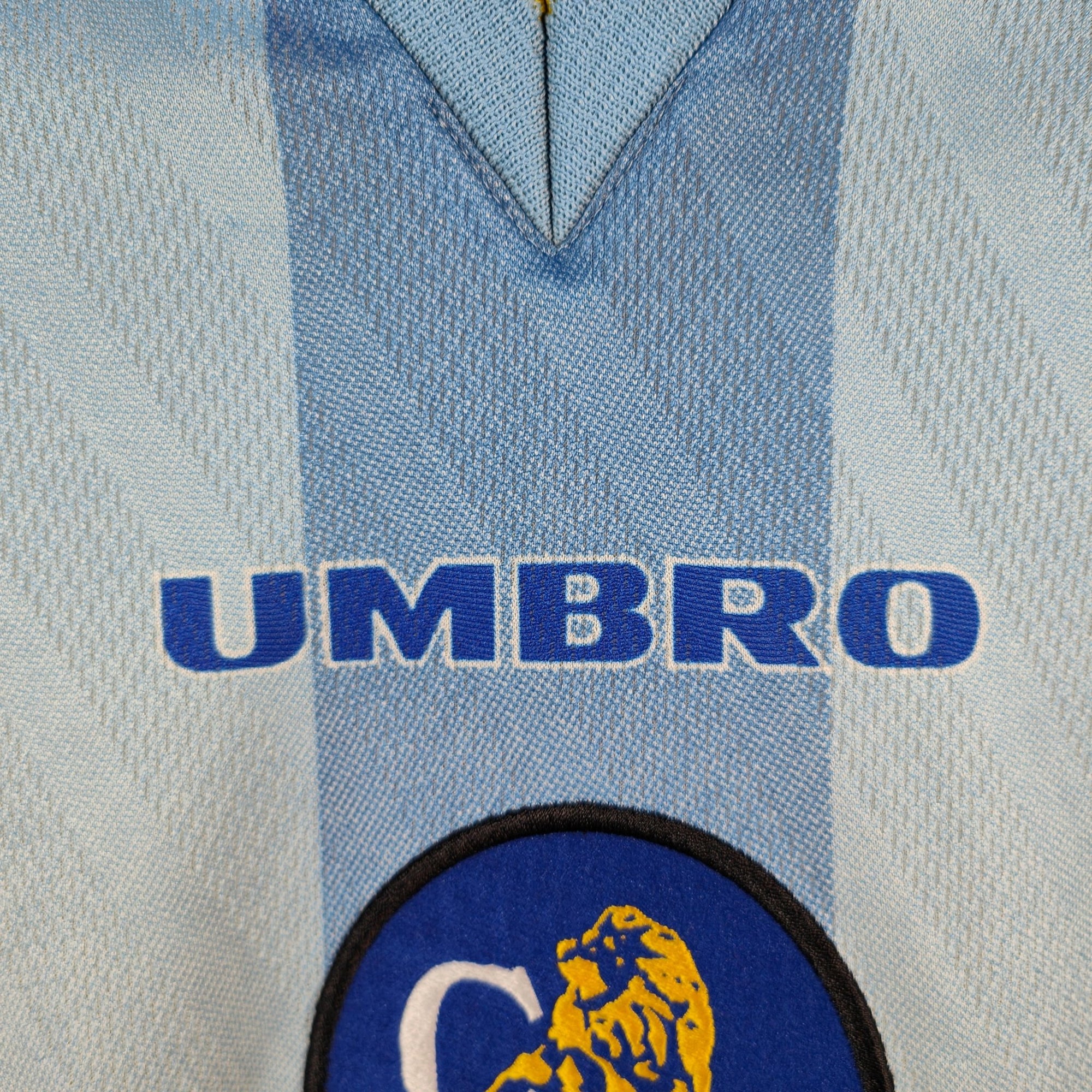 1997 - 98 Chelsea Away Shirt Zola 25 - 8.5/10 - (XL) - Eternal Pitch