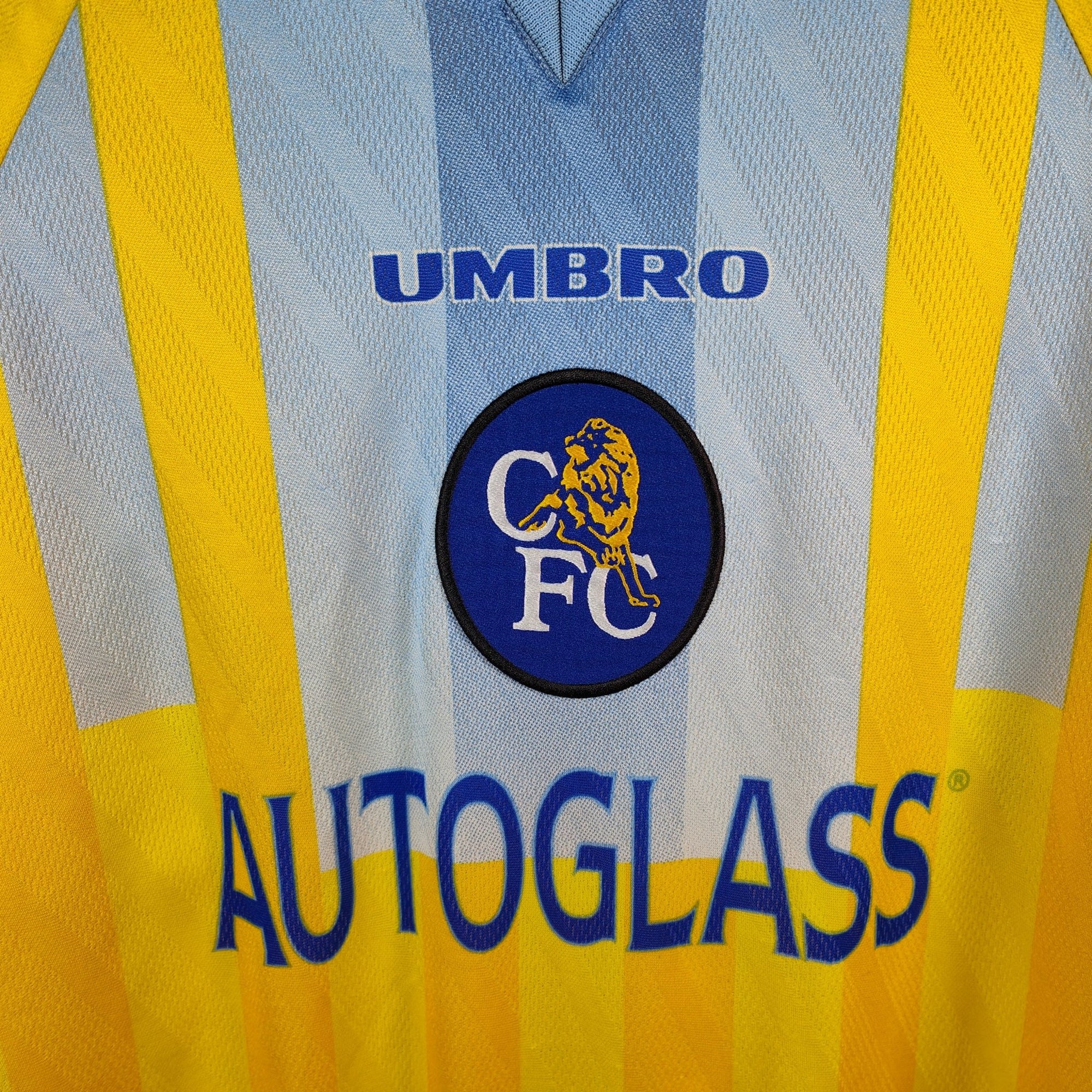 1997 - 98 Chelsea Away Shirt Zola 25 - 8.5/10 - (XL) - Eternal Pitch
