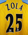 1997 - 98 Chelsea Away Shirt Zola 25 - 8.5/10 - (XL) - Eternal Pitch