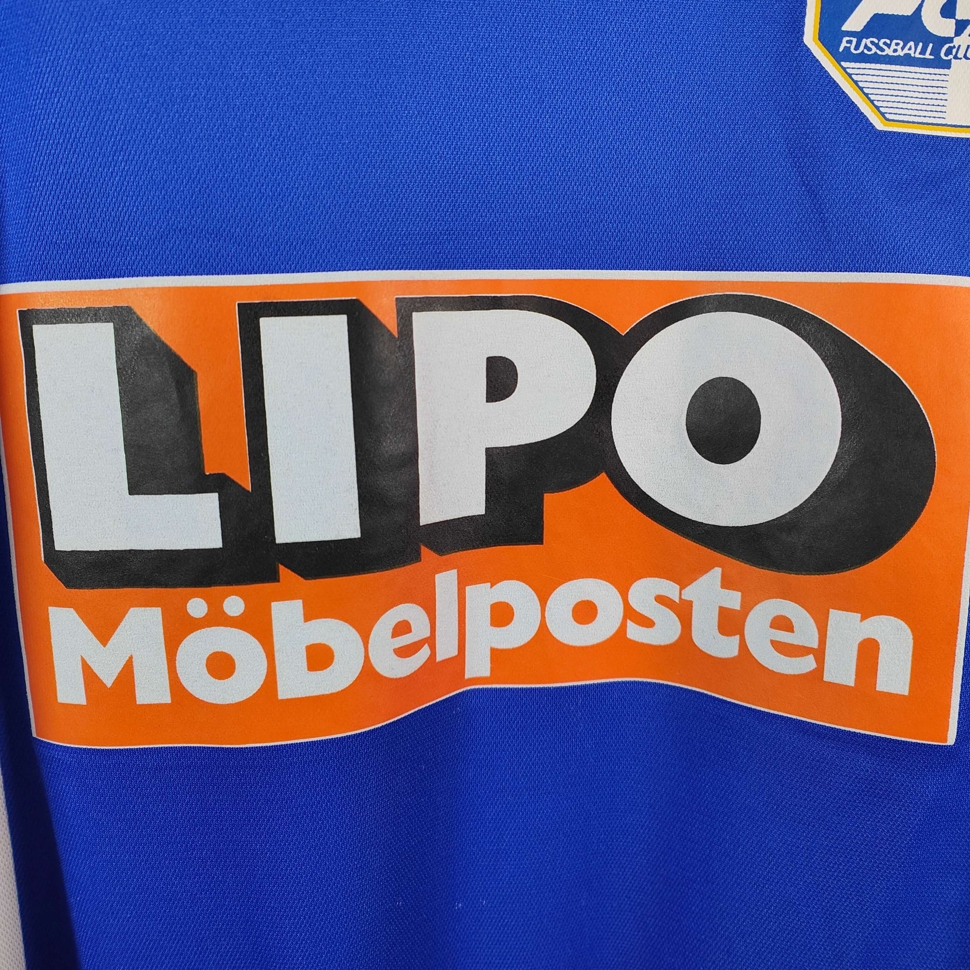 1997 - 98 FC Luzern Home Shirt - 9/10 - (L) - Eternal Pitch