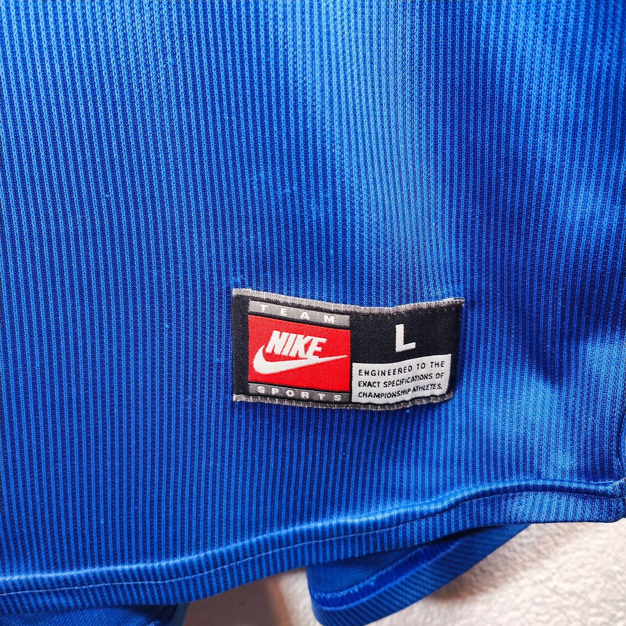 1997 - 98 Italy Home Shirt Baggio 18 - 7.5/10 - (L) - Eternal Pitch