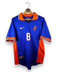 1997 - 98 Netherlands Away Shirt Bergkamp 8 (M) - Eternal Pitch