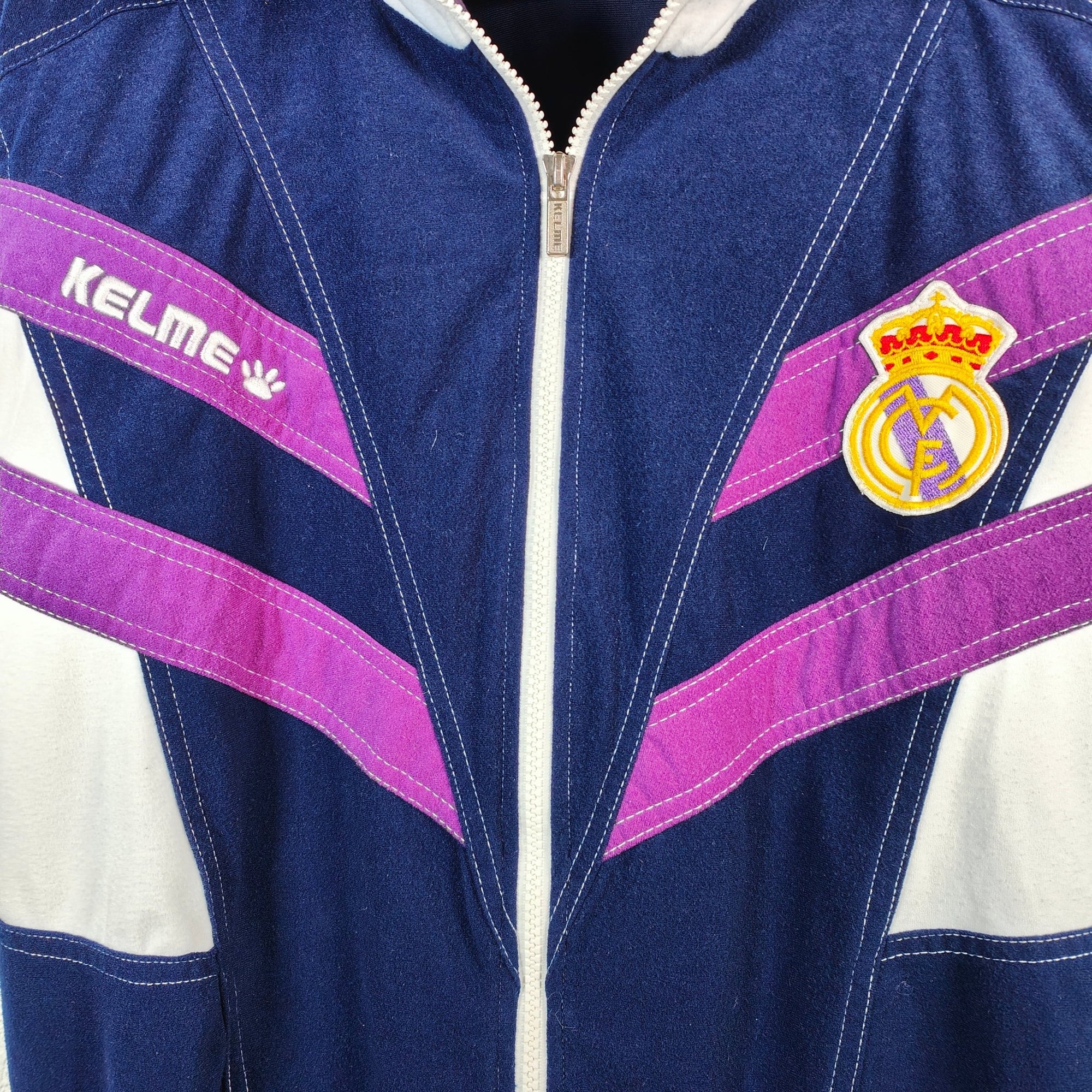 1997 - 98 Real Madrid Jacket - 9.5/10 - (XL) - Eternal Pitch