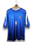 1998 - 00 Brazil Away Shirt Ronaldo 9 (XL) - Eternal Pitch