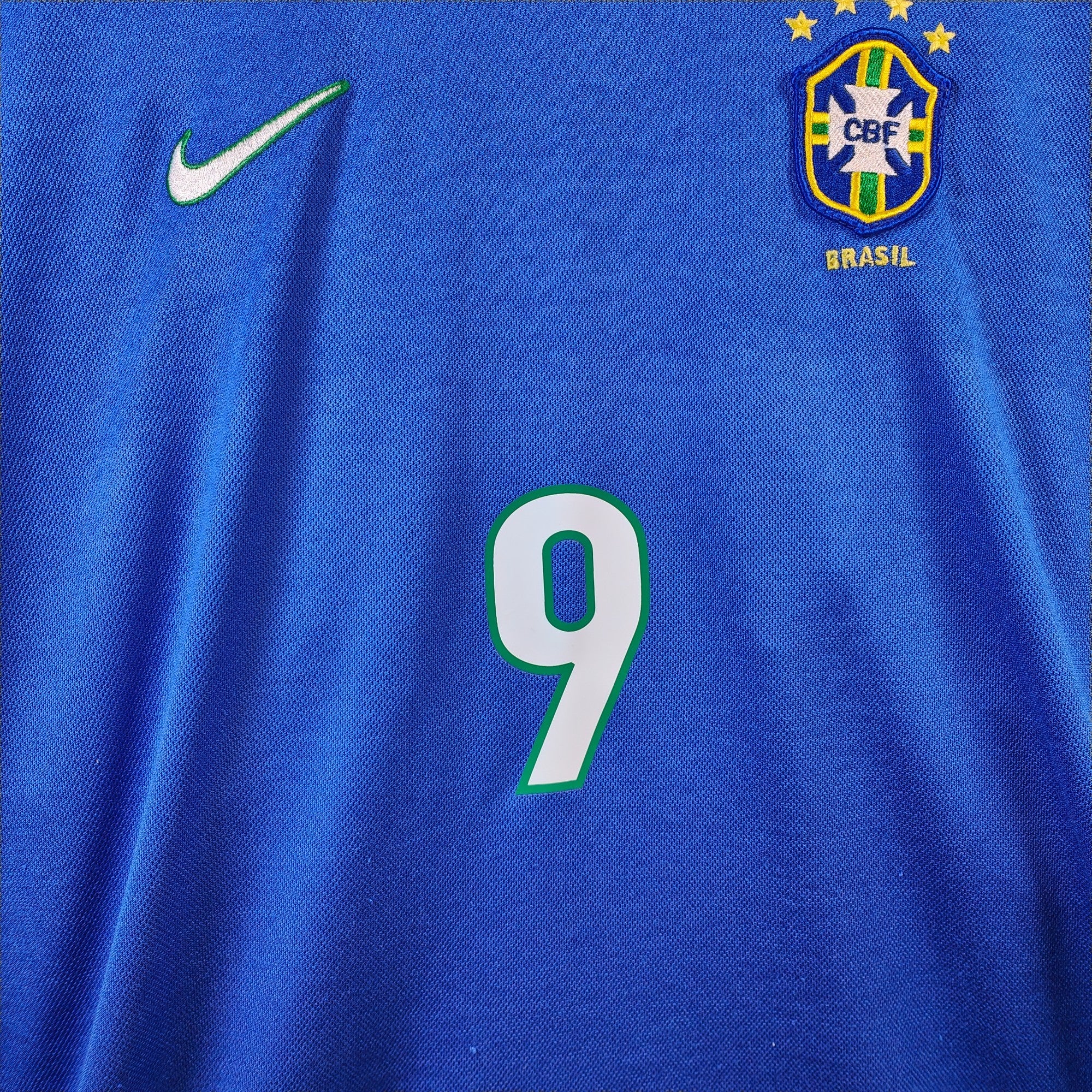 1998 - 00 Brazil Away Shirt Ronaldo 9 (XL) - Eternal Pitch