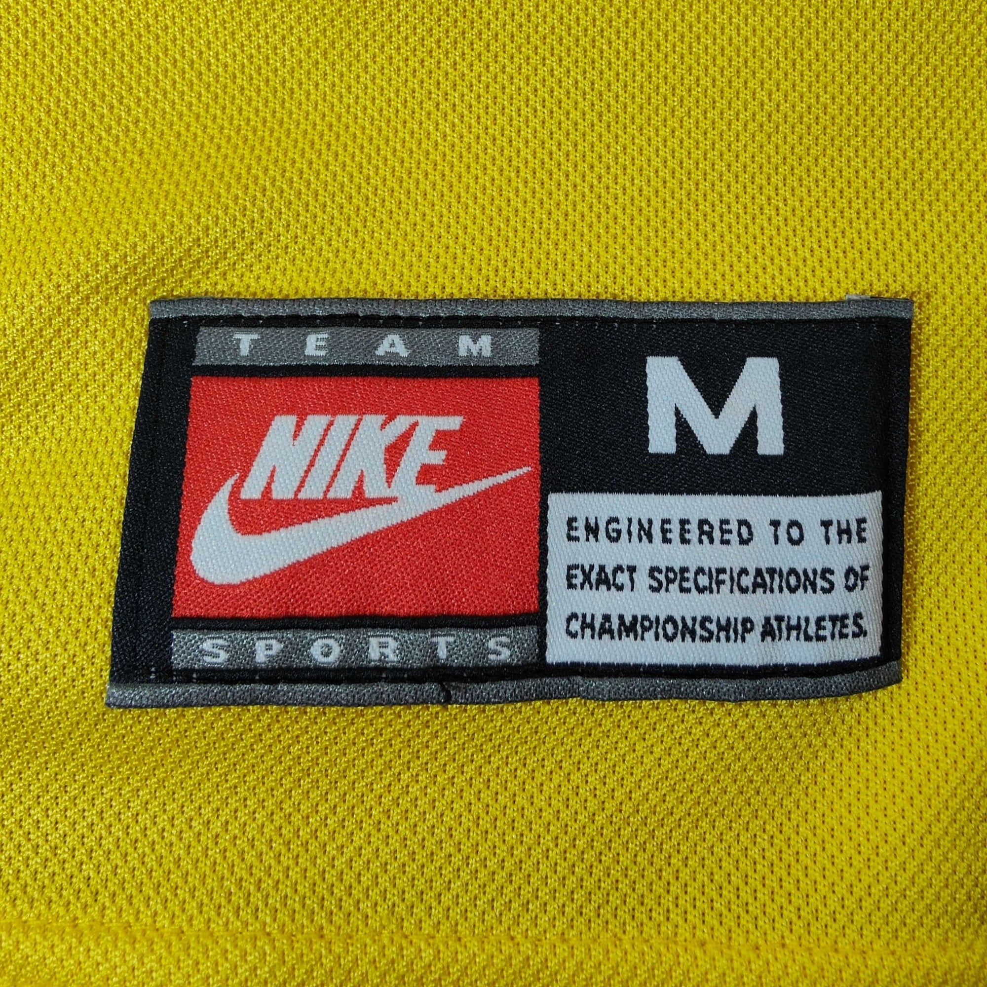 1998 - 00 Brazil Home Shirt Ronaldo 9 - 7.5/10 - (M) - Eternal Pitch