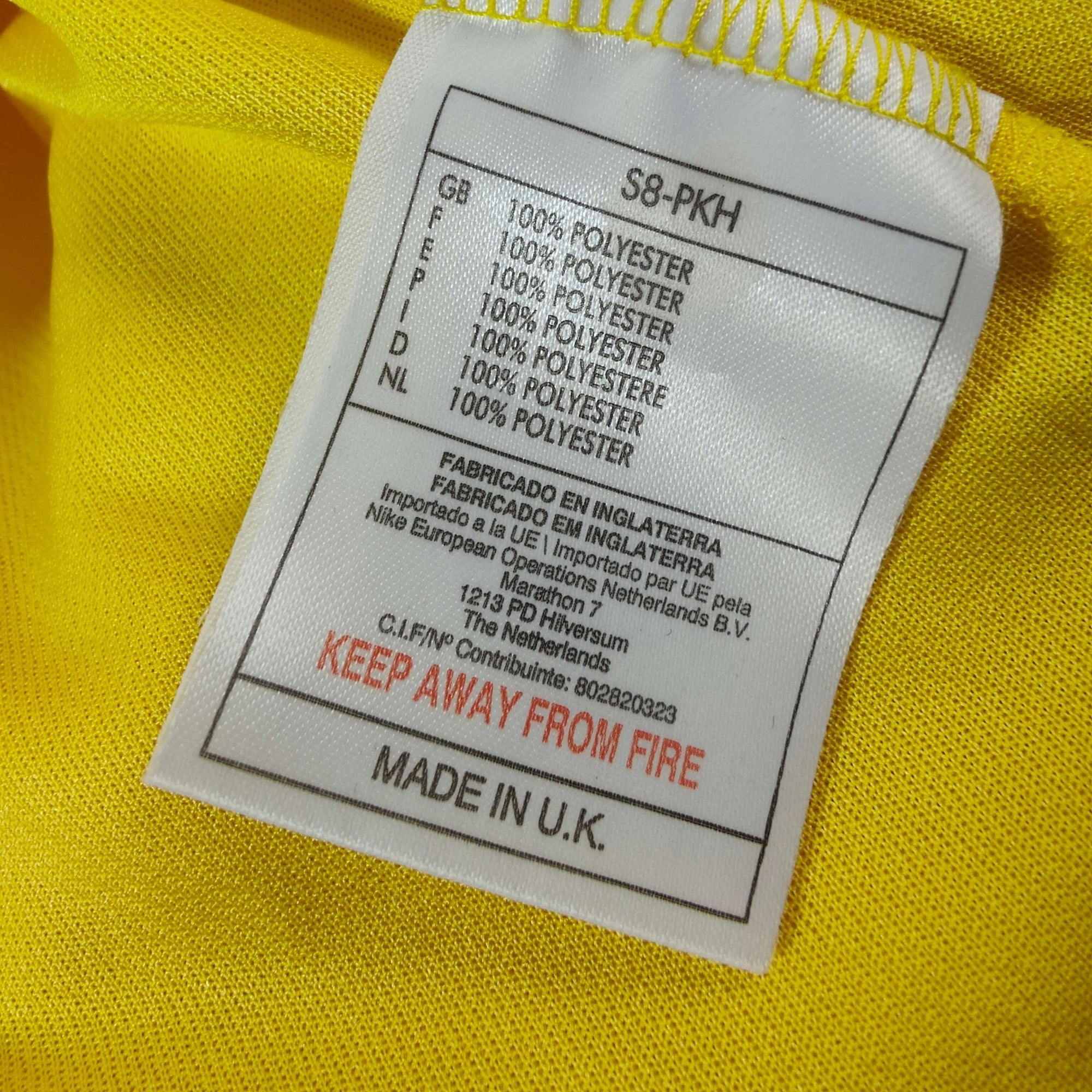 1998 - 00 Brazil Home Shirt Ronaldo 9 - 7.5/10 - (M) - Eternal Pitch