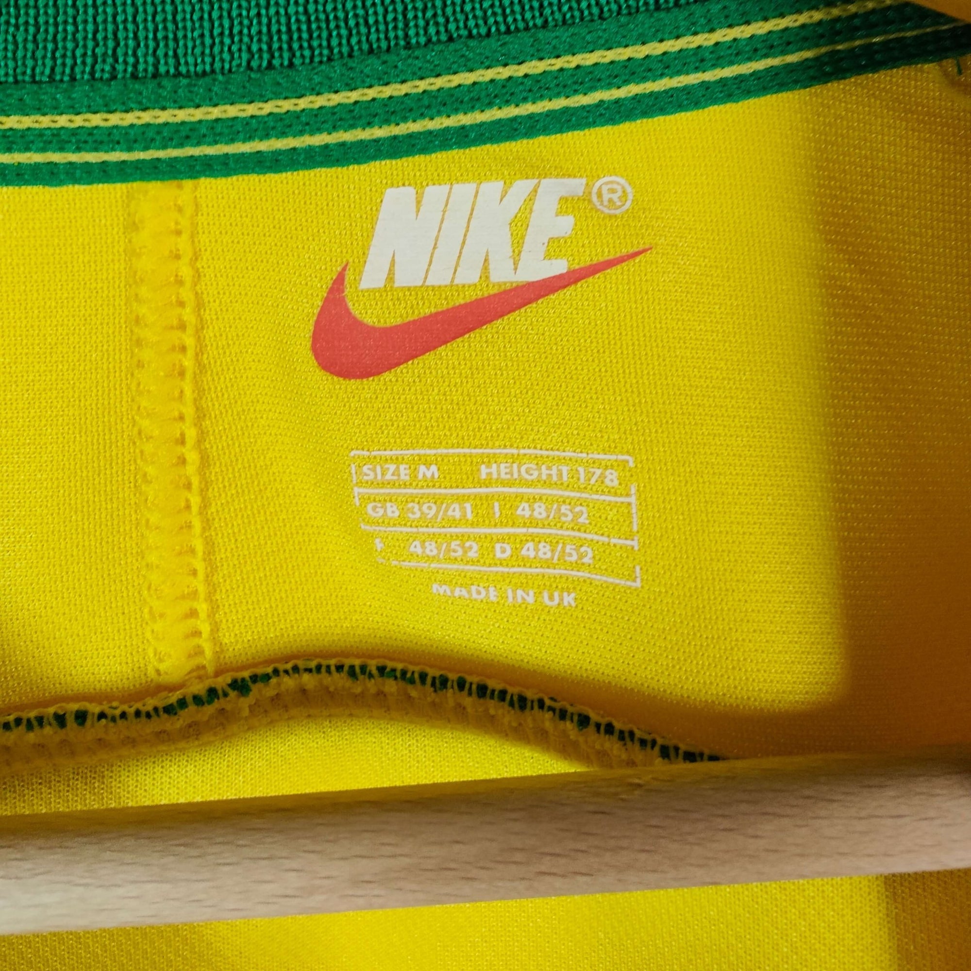 1998 - 00 Brazil Home Shirt Ronaldo 9 - 7.5/10 - (M) - Eternal Pitch