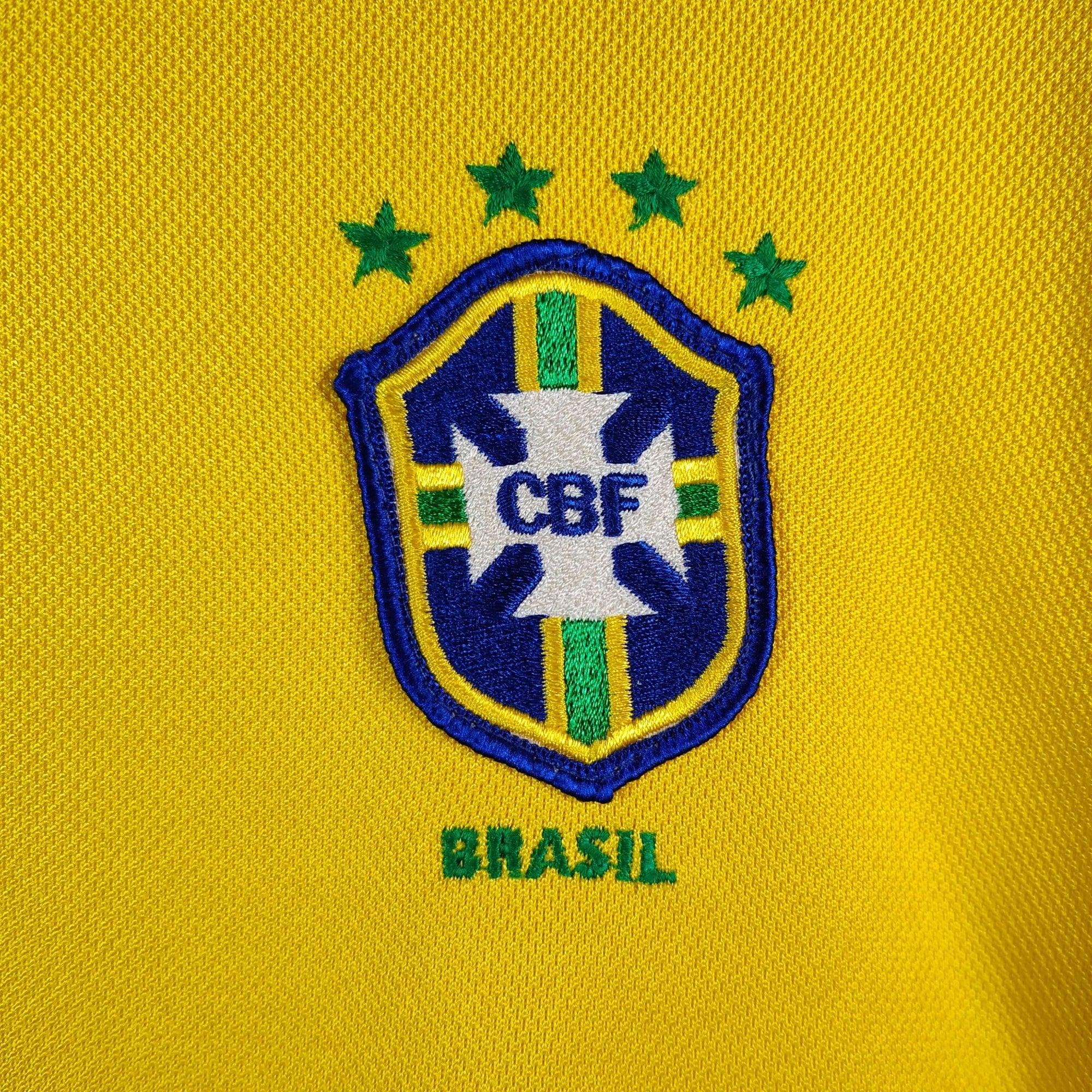 1998 - 00 Brazil Home Shirt Ronaldo 9 - 7.5/10 - (M) - Eternal Pitch