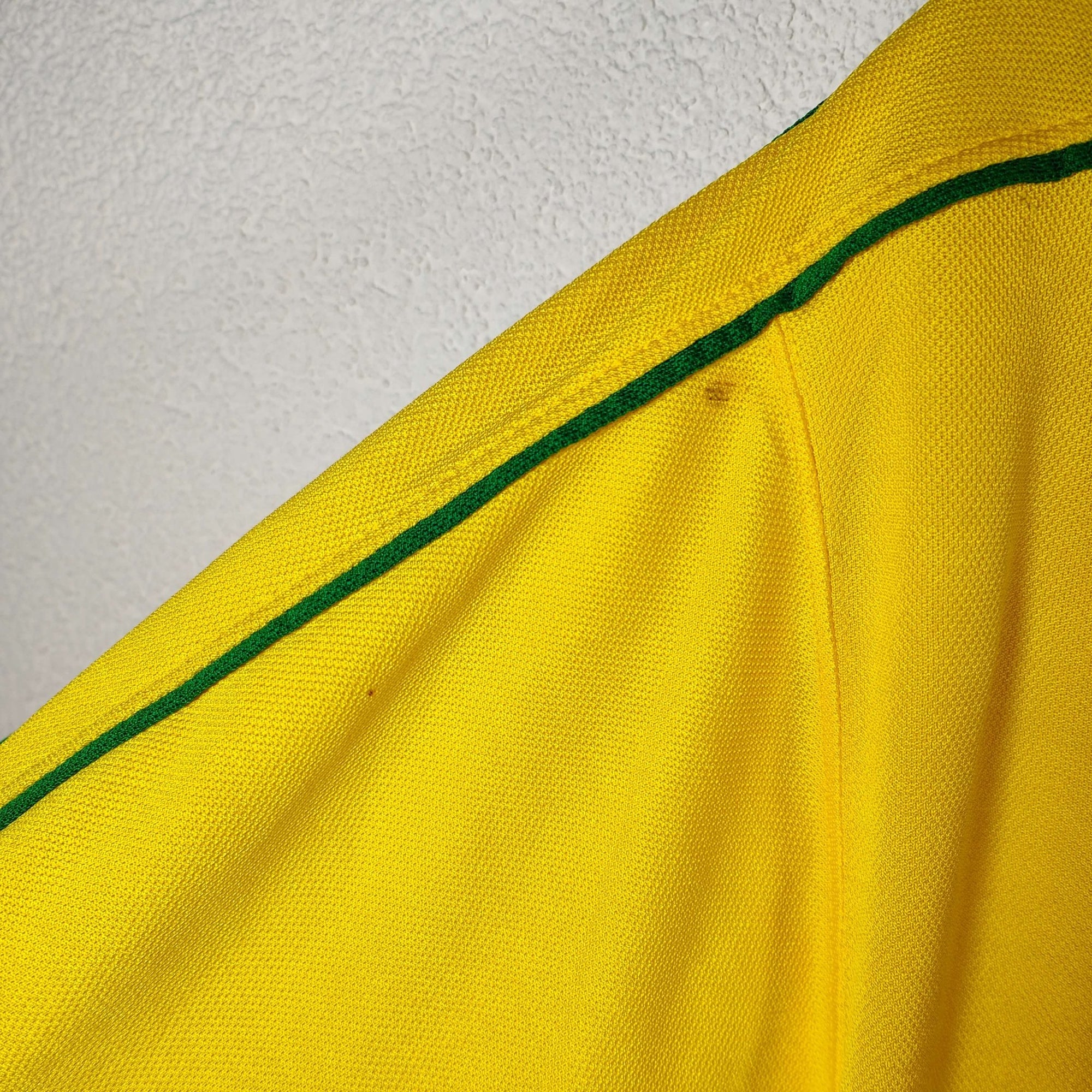 1998 - 00 Brazil Home Shirt Ronaldo 9 - 7.5/10 - (M) - Eternal Pitch