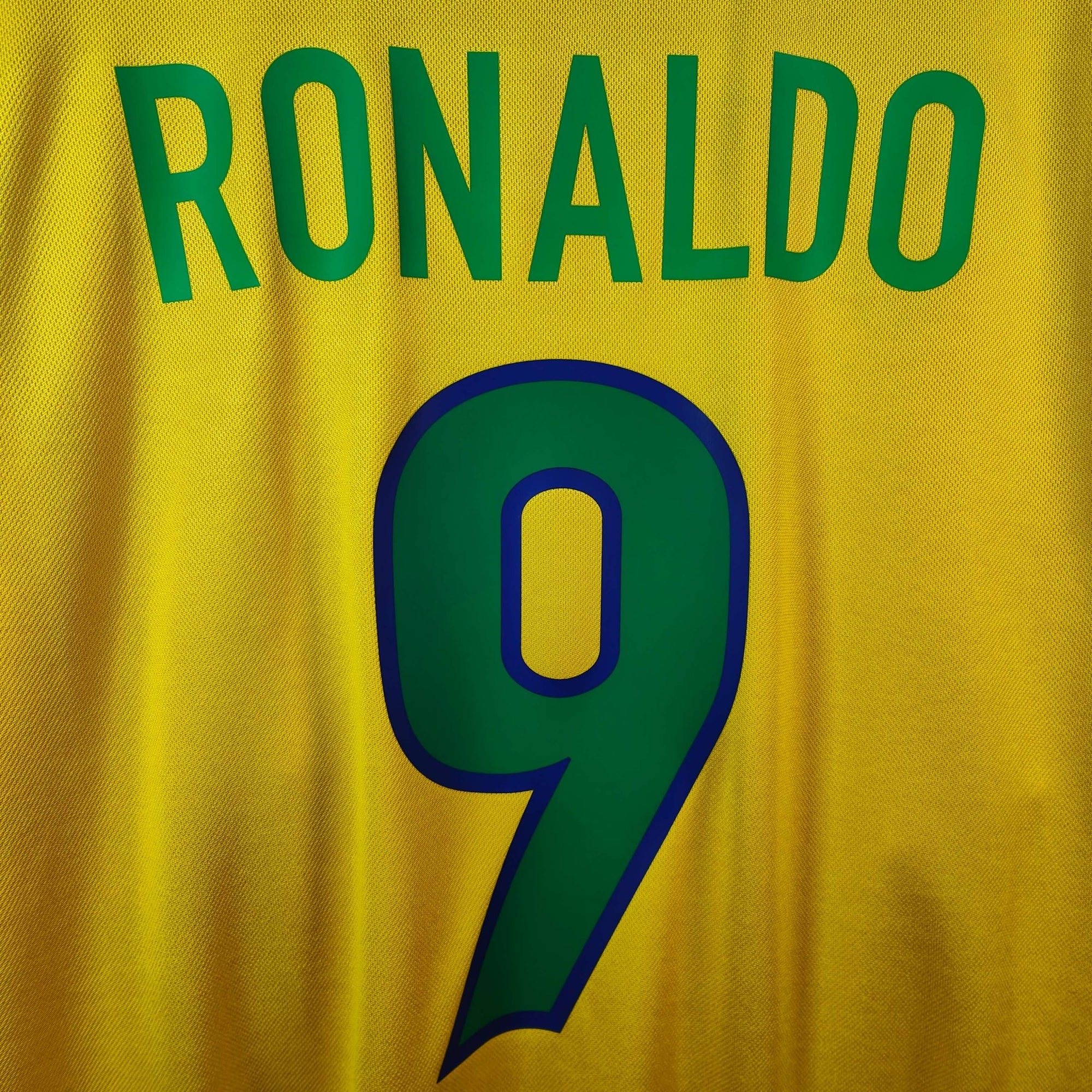 1998 - 00 Brazil Home Shirt Ronaldo 9 - 8.5/10 - (XL) - Eternal Pitch