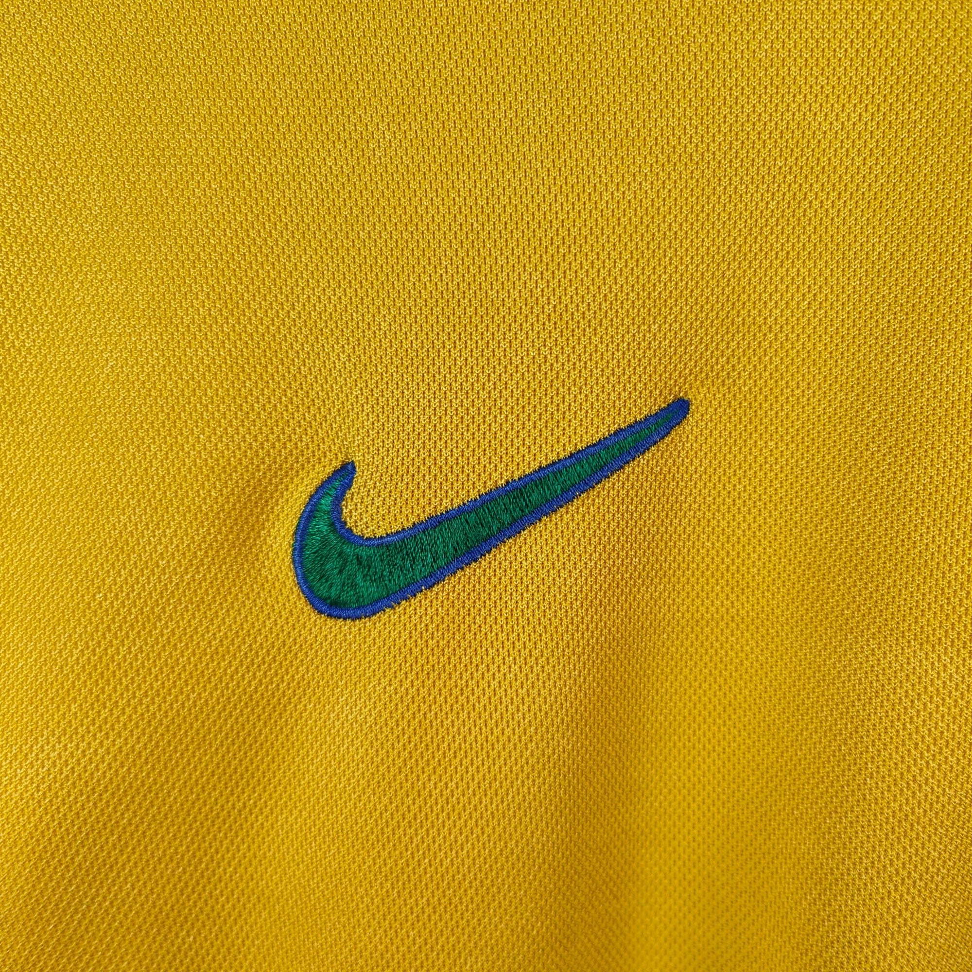 1998 - 00 Brazil Home Shirt Ronaldo 9 - 9.5/10 - (L) - Eternal Pitch