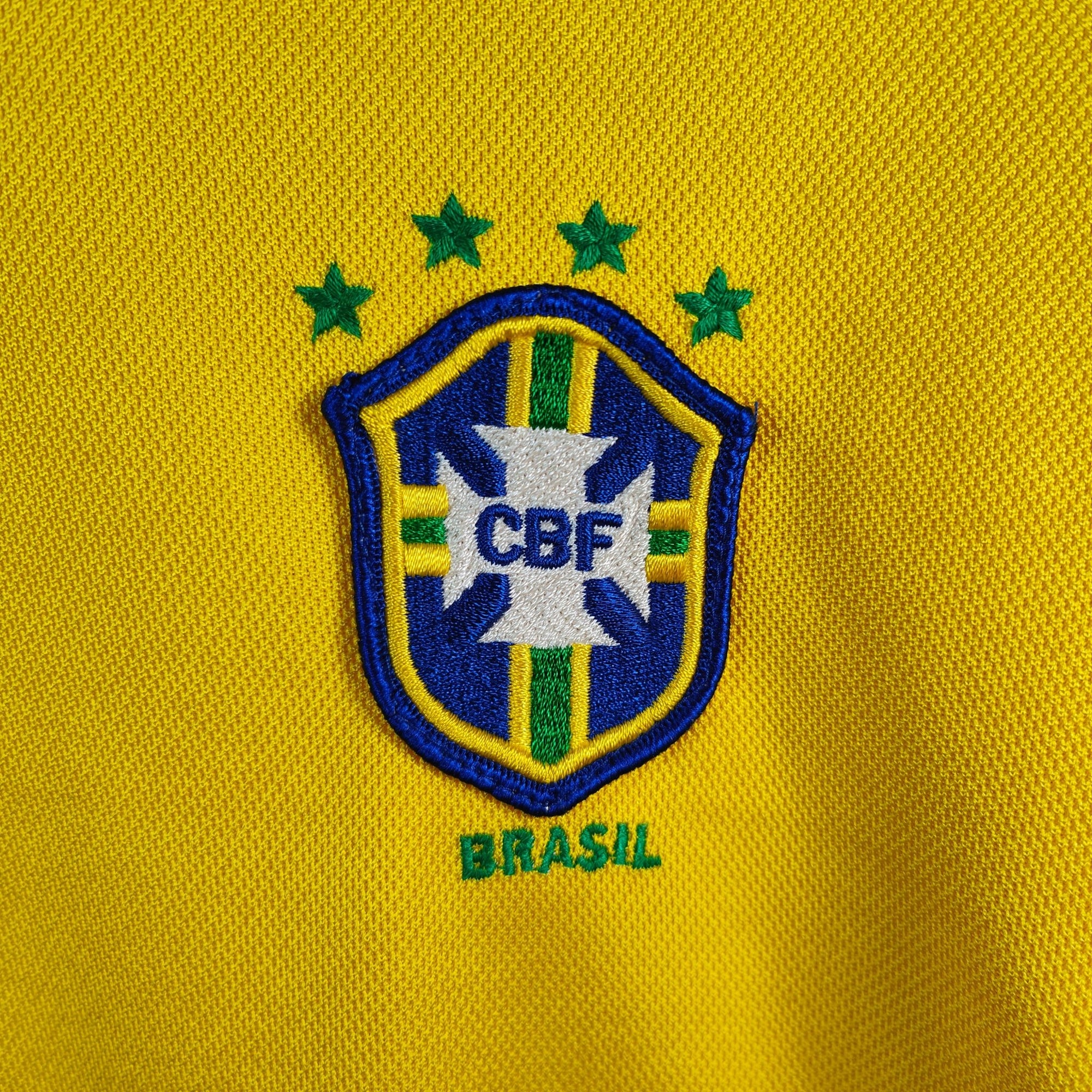 1998 - 00 Brazil Home Shirt Ronaldo 9 - 9.5/10 - (L) - Eternal Pitch