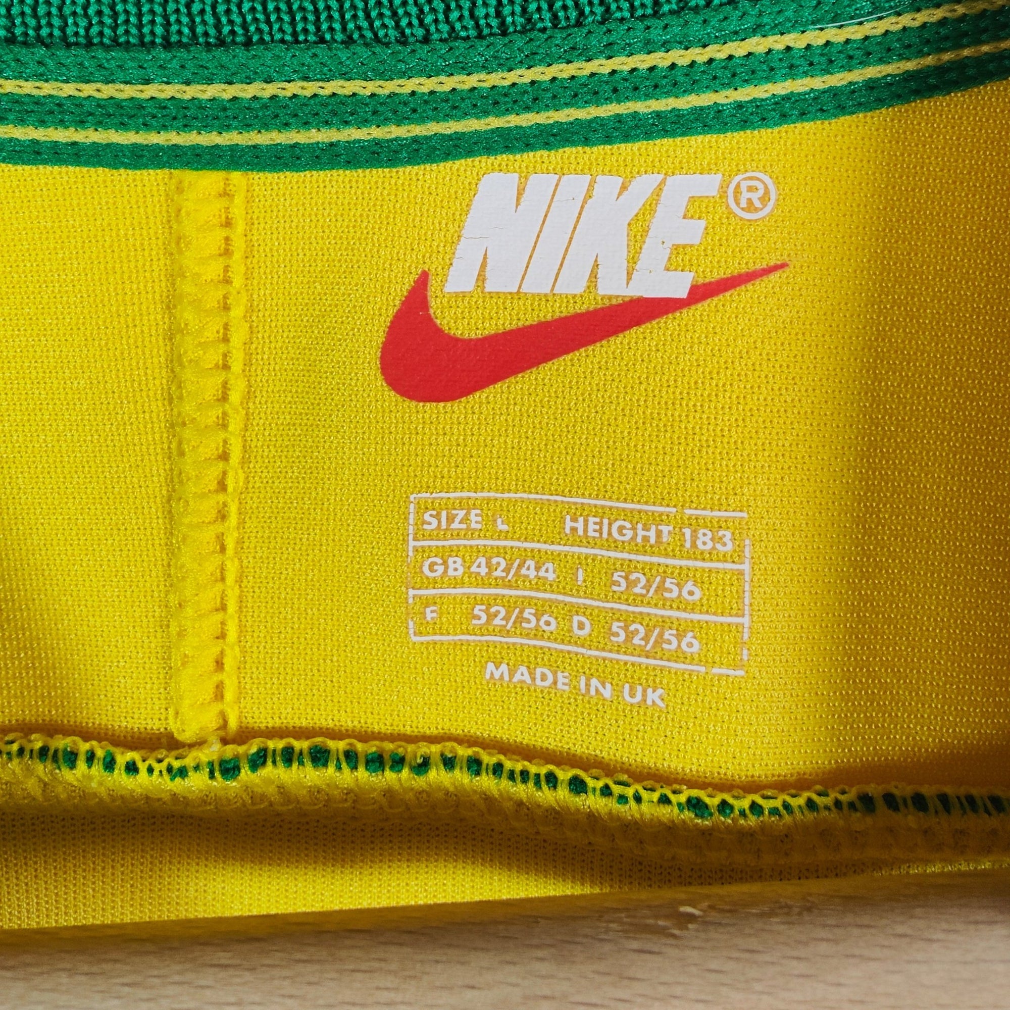 1998 - 00 Brazil Home Shirt Ronaldo 9 - 9.5/10 - (L) - Eternal Pitch