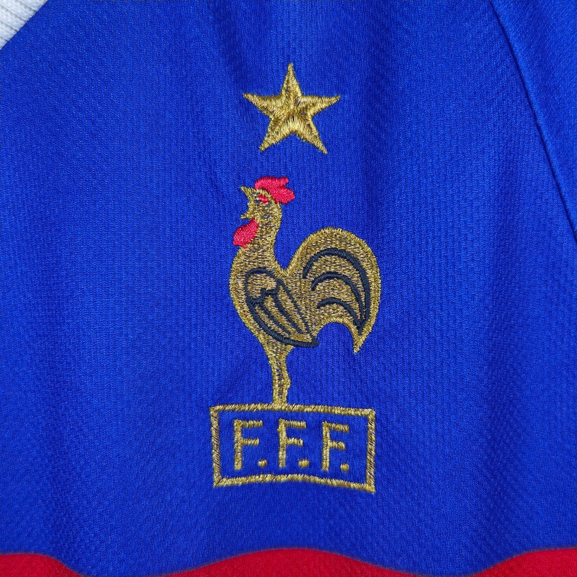 1998 - 00 France Home Shirt - 8.5/10 - (XL) - Eternal Pitch