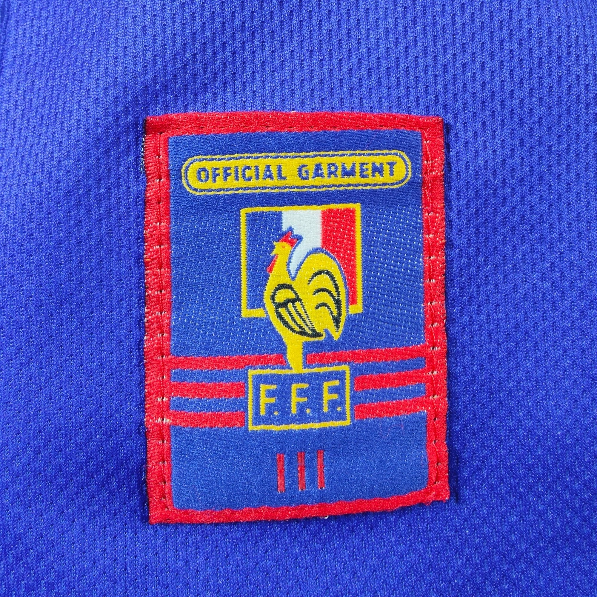 1998 - 00 France Home Shirt - 8.5/10 - (XL) - Eternal Pitch