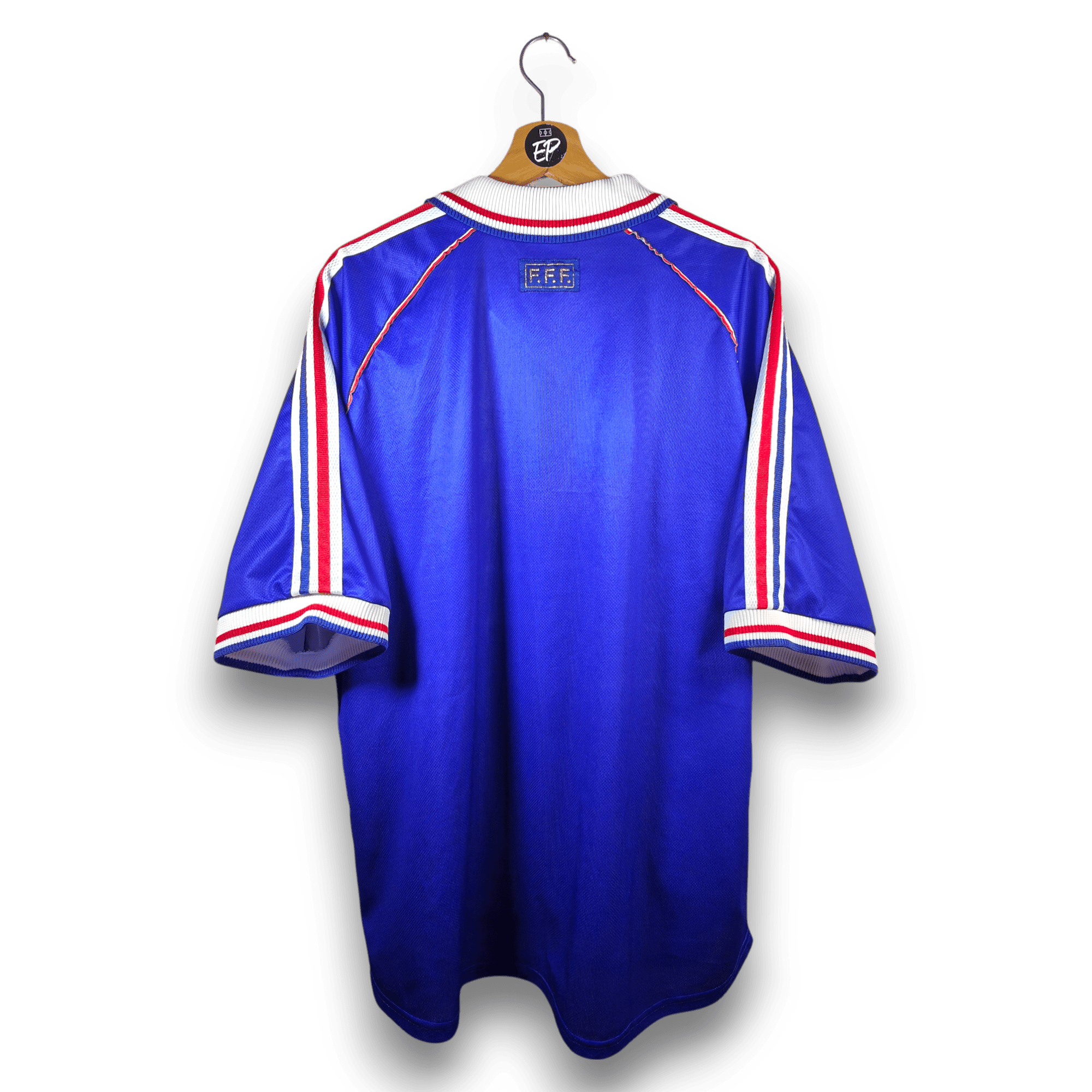 1998 - 00 France Home Shirt - 9.5/10 - (XL) - Eternal Pitch