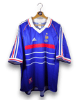 1998 - 00 France Home Shirt - 9.5/10 - (XL) - Eternal Pitch