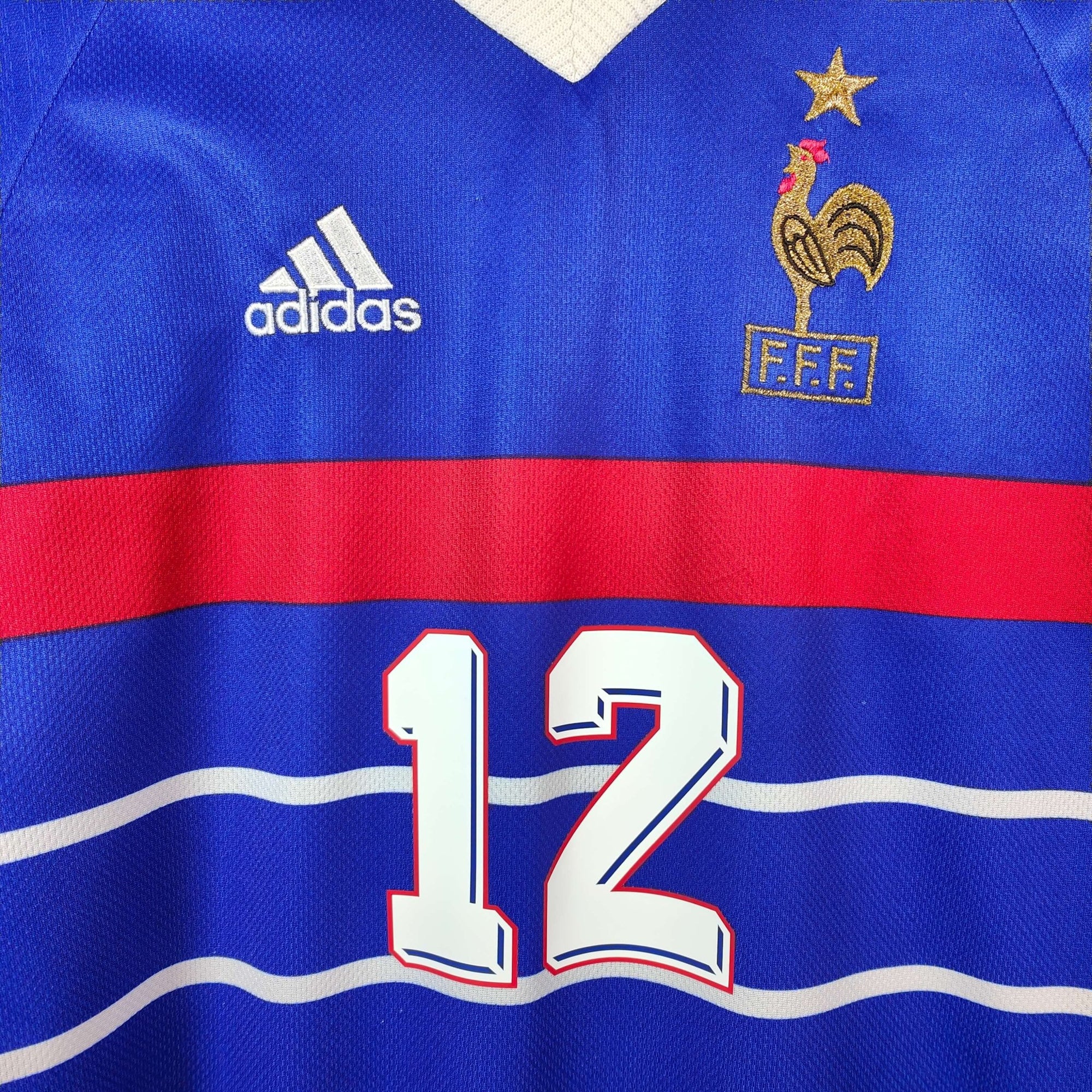 1998 - 00 France Home Shirt Henry 12 - 8.5/10 - (XL) - Eternal Pitch