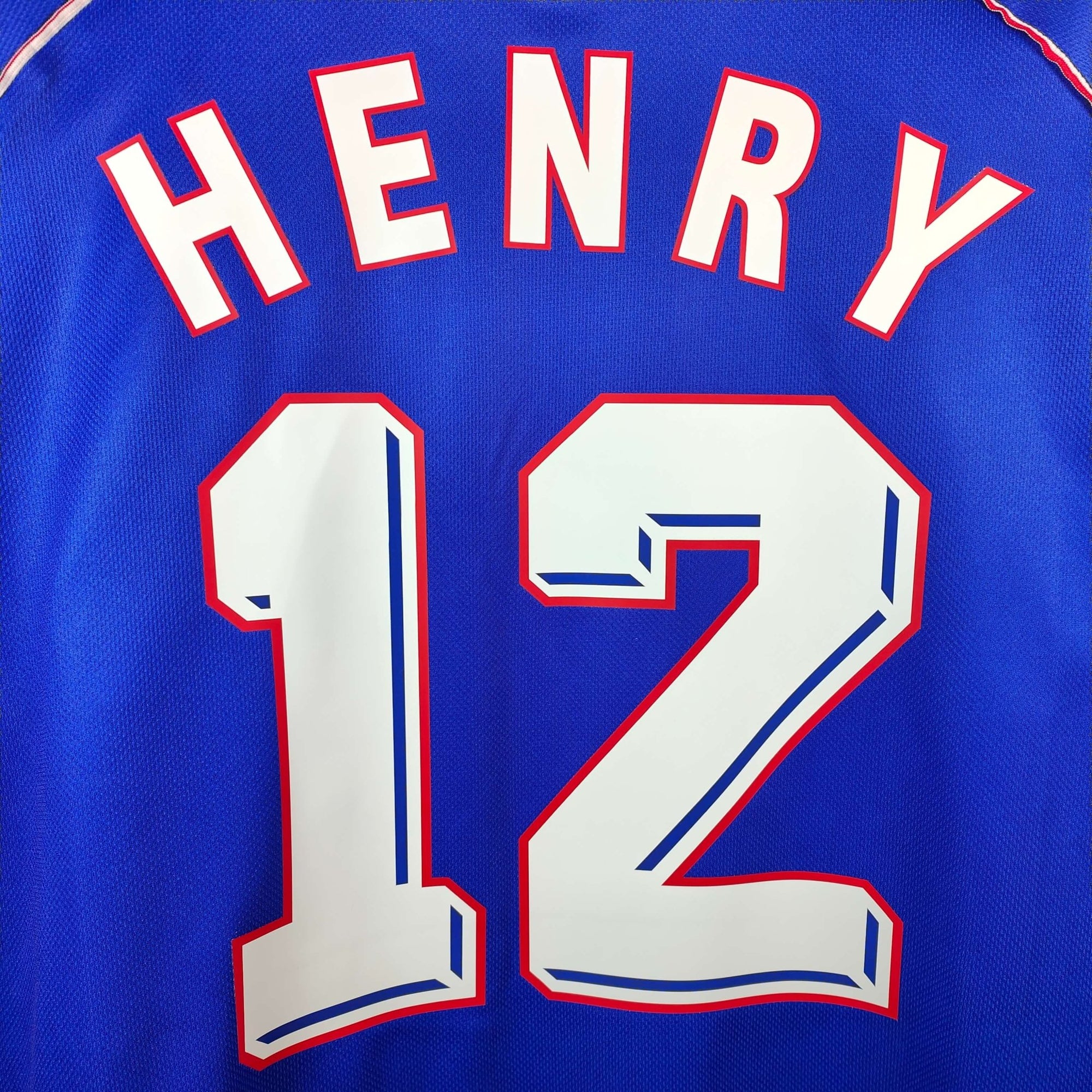 1998 - 00 France Home Shirt Henry 12 - 8.5/10 - (XL) - Eternal Pitch