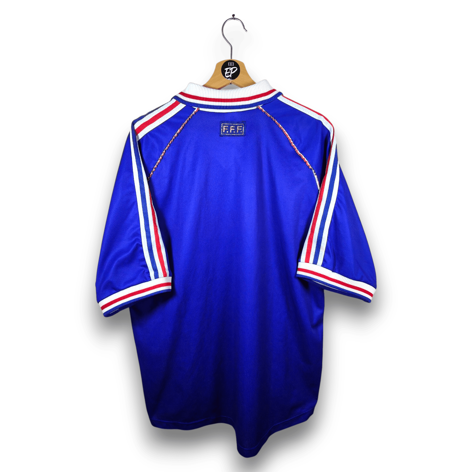 1998 - 00 France Home Shirt *Pour toi Zidane* - 9/10 - (XL) - Eternal Pitch