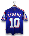 1998 - 00 France Home Shirt Zidane 10 - 8/10 - (XS) - Eternal Pitch