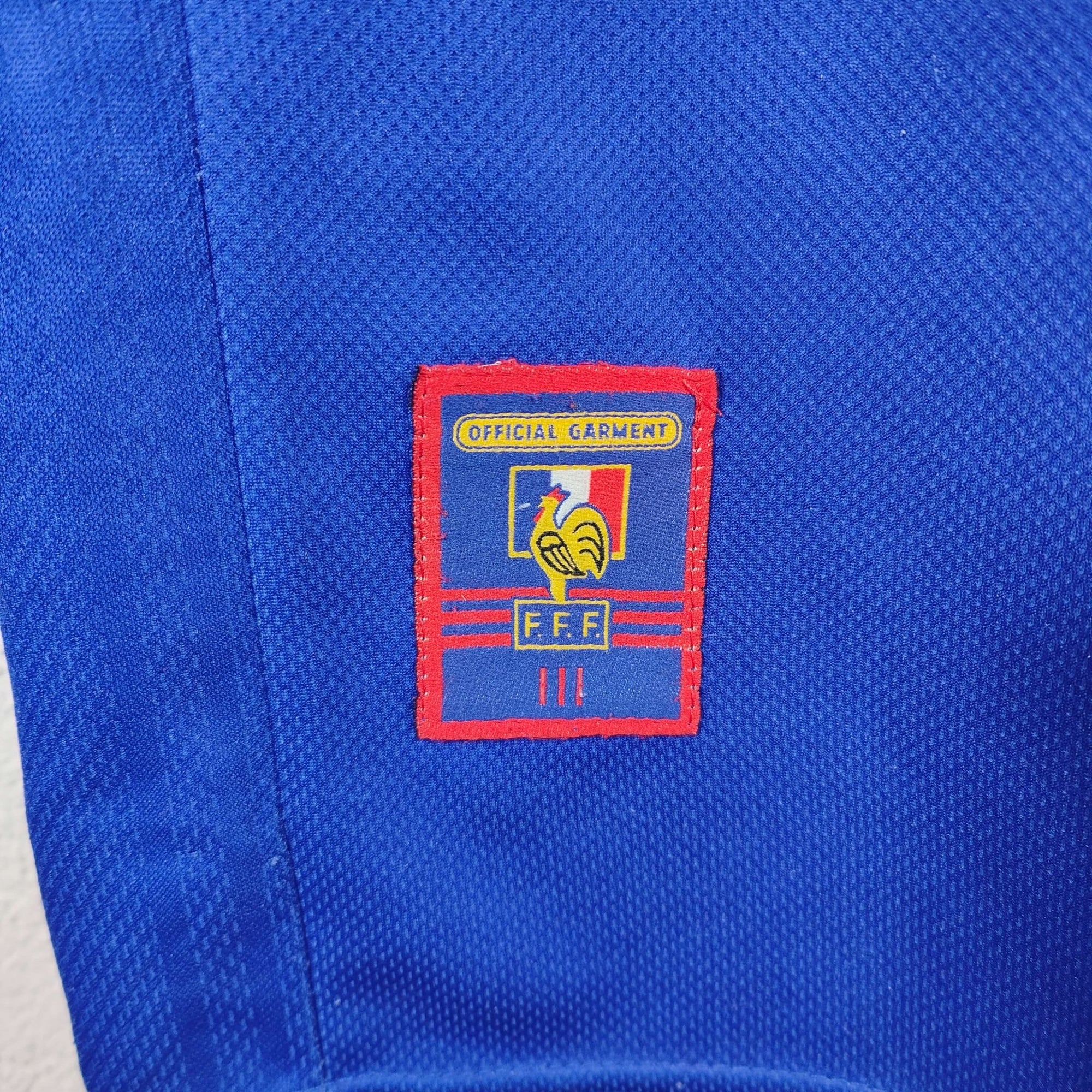 1998 - 00 France Home Shirt Zidane 10 - 8/10 - (XS) - Eternal Pitch