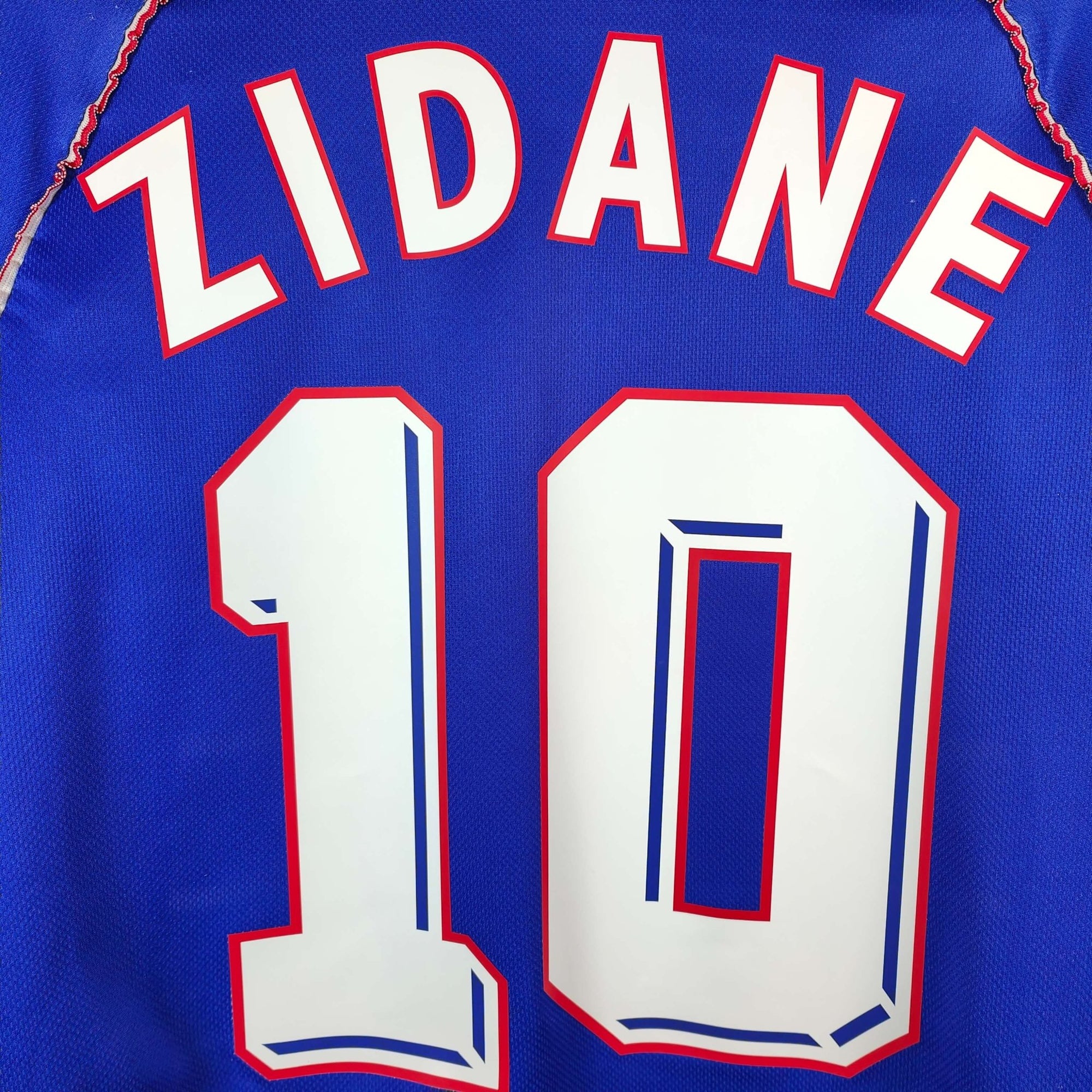 1998 - 00 France Home Shirt Zidane 10 - 8/10 - (XS) - Eternal Pitch