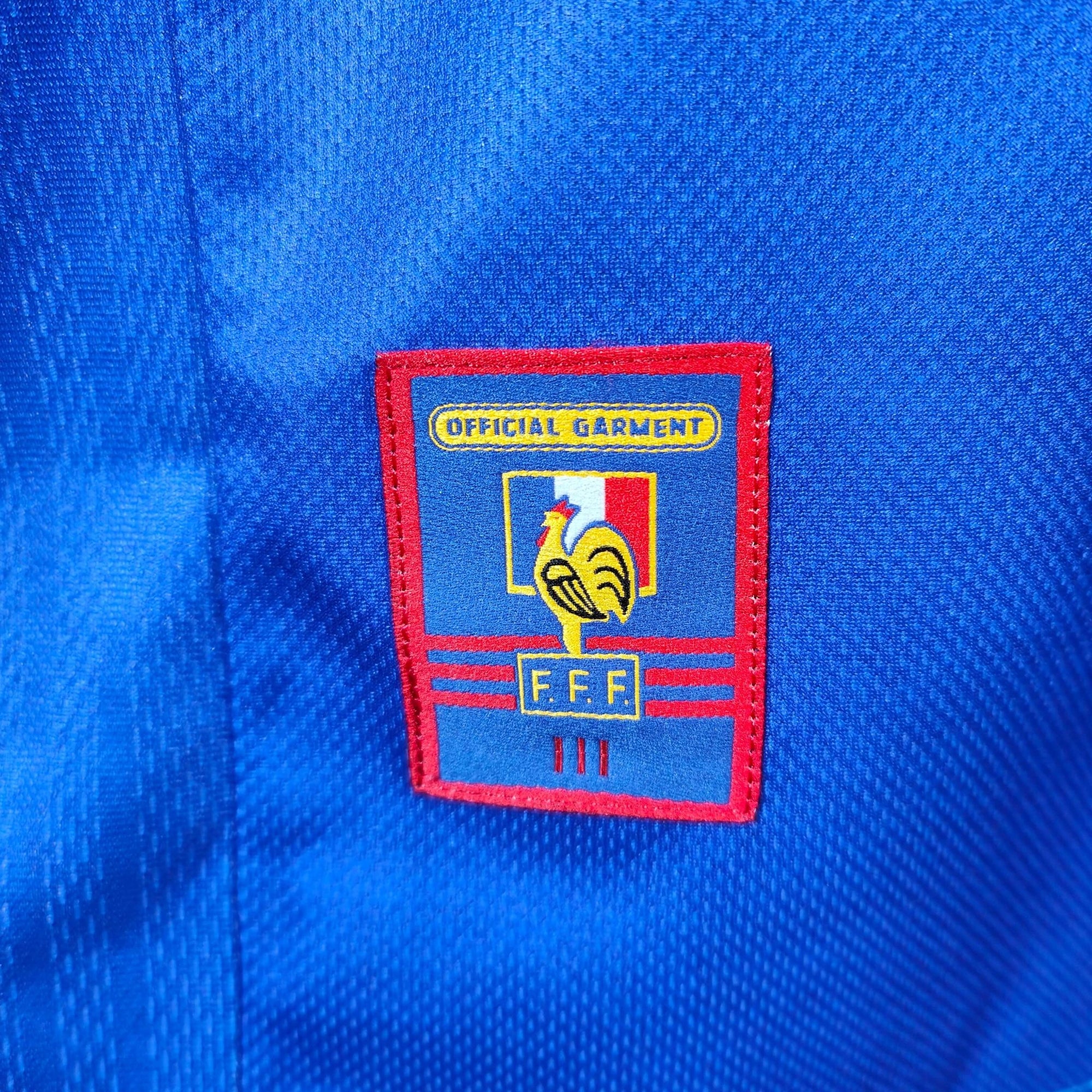 1998 - 00 France Home Shirt Zidane 10 - 8.5/10 - (XL) - Eternal Pitch