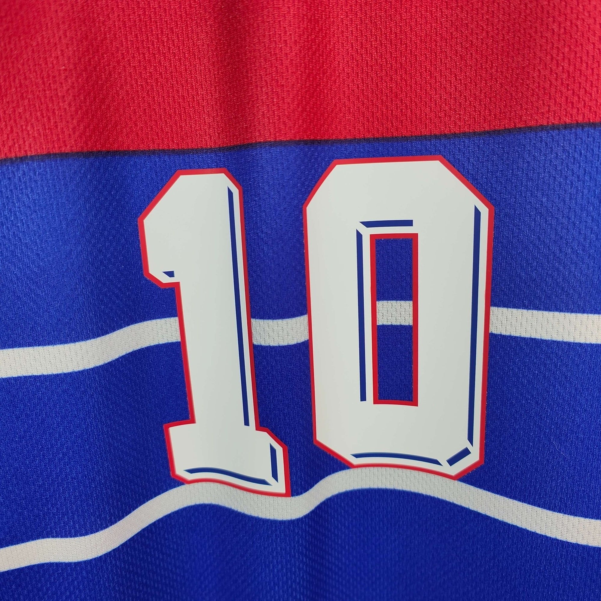 1998 - 00 France Home Shirt Zidane 10 - 8.5/10 - (XL) - Eternal Pitch