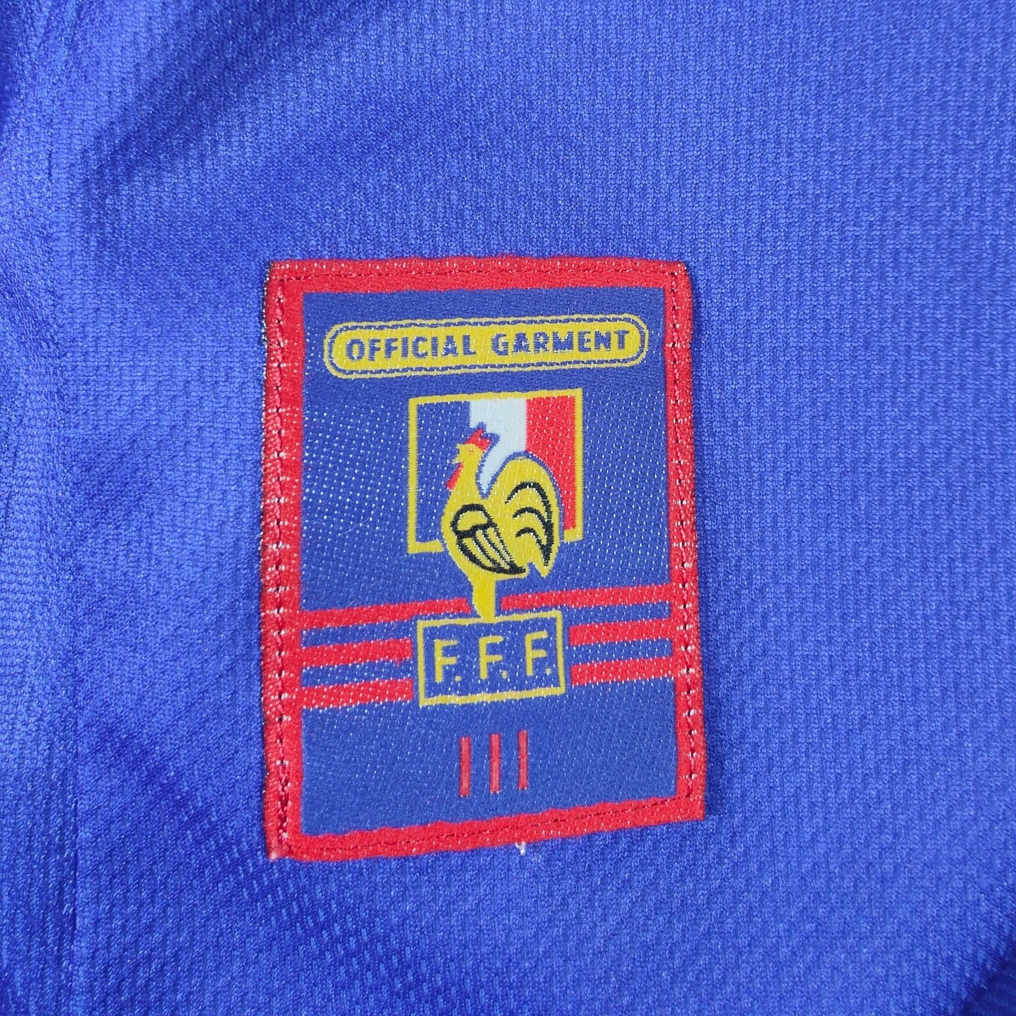 1998 - 00 France Home Shirt Zidane 10 - 9/10 - (L) - Eternal Pitch