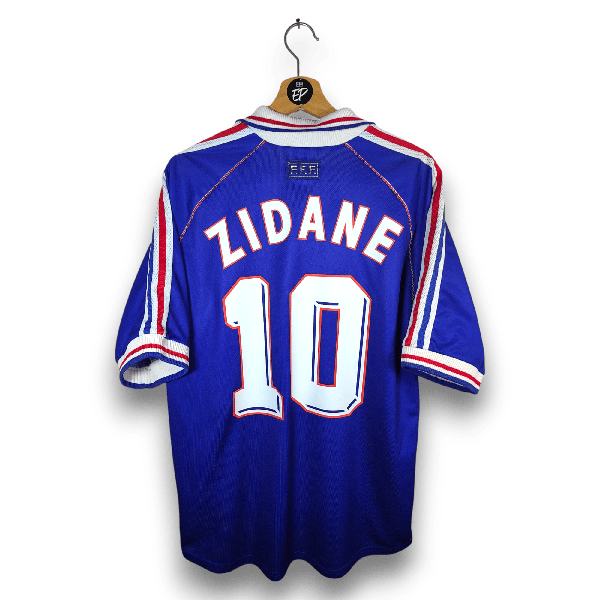 1998 - 00 France Home Shirt Zidane 10 - 9/10 - (L) - Eternal Pitch