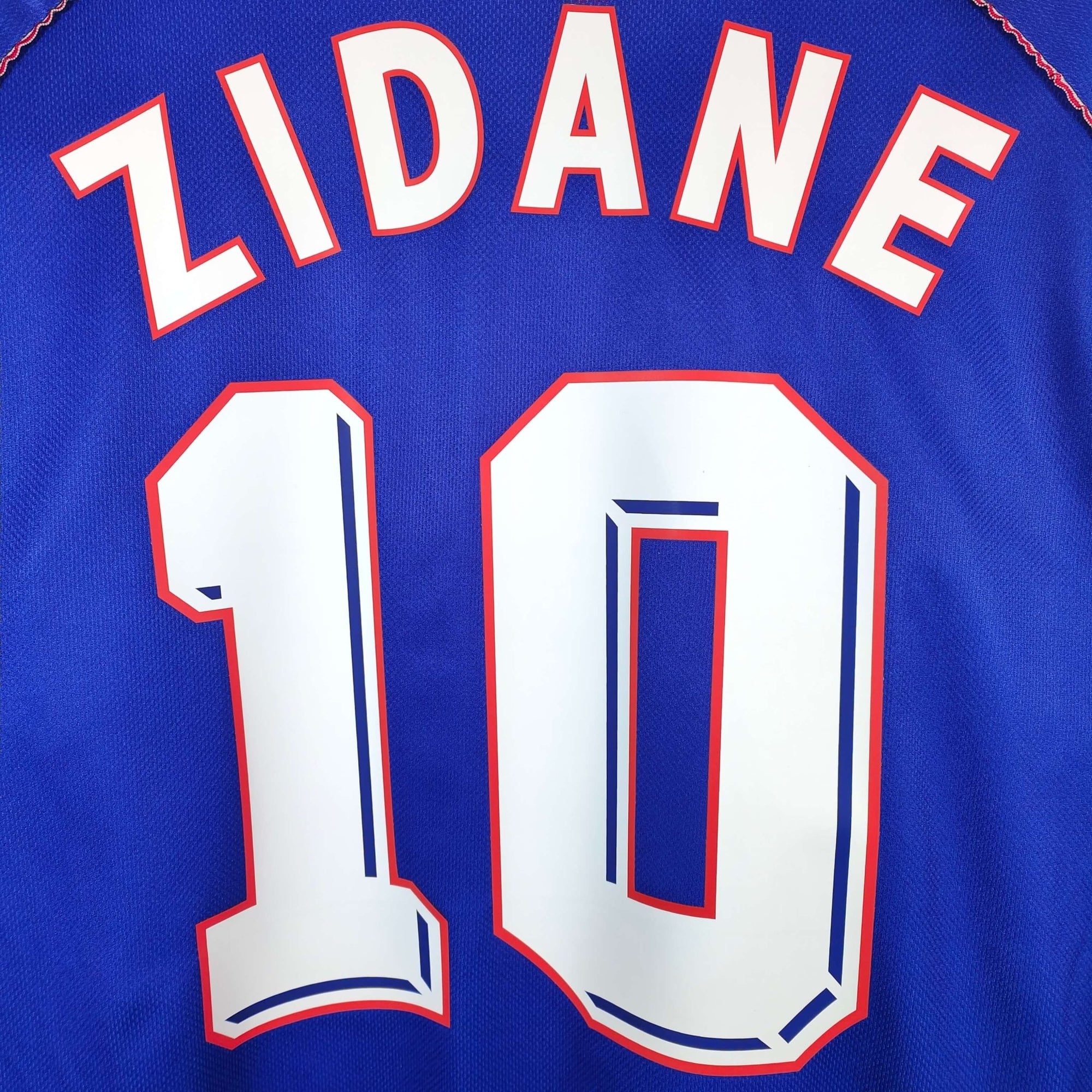 1998 - 00 France Home Shirt Zidane 10 - 9/10 - (L) - Eternal Pitch