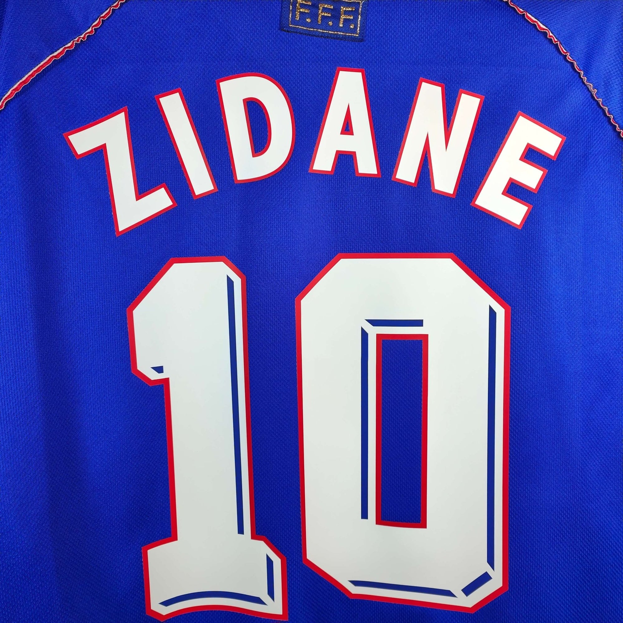 1998 - 00 France Home Shirt Zidane 10 - 9/10 - (XL) - Eternal Pitch