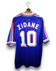 1998 - 00 France Home Shirt Zidane 10 - 9/10 - (XL) - Eternal Pitch