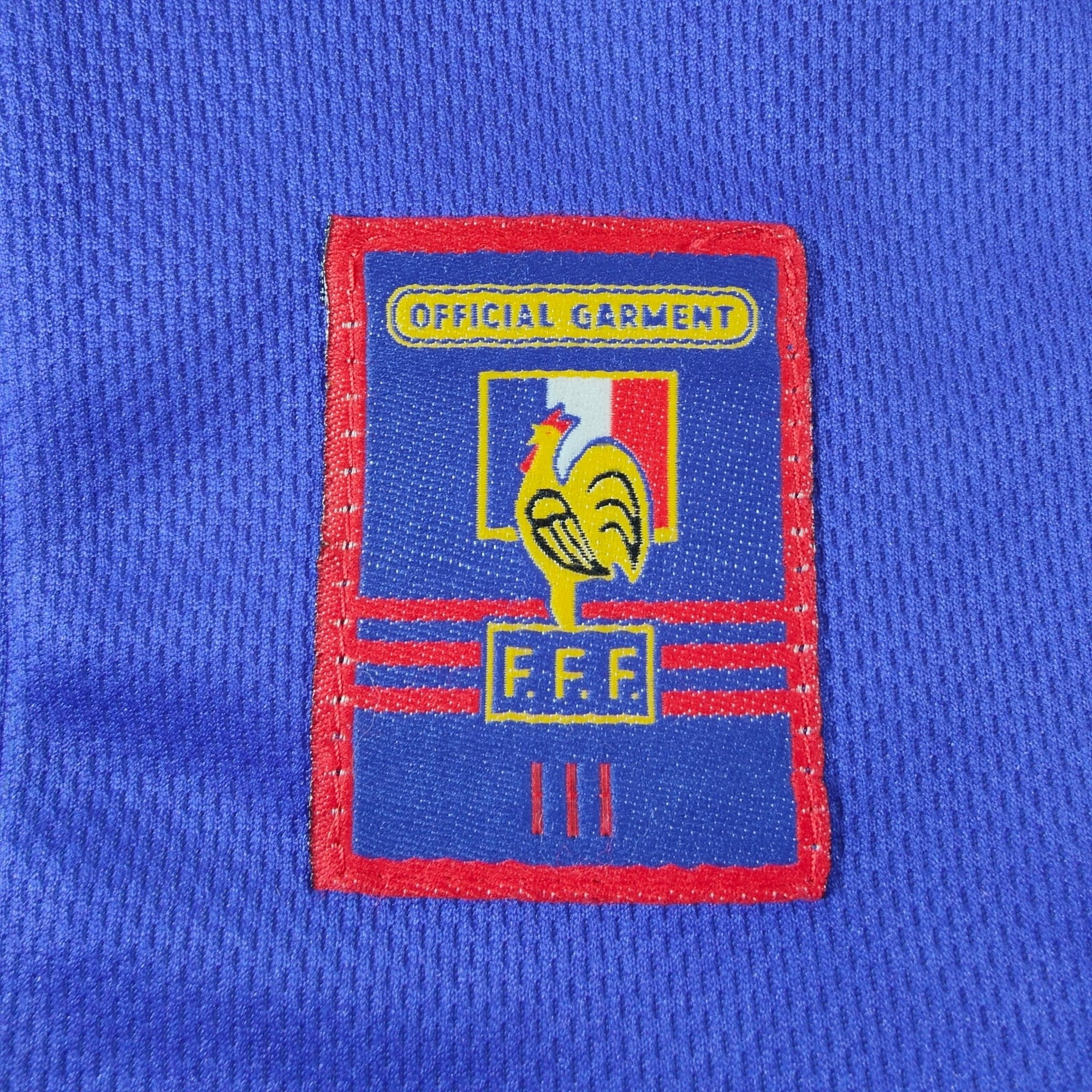 1998 - 00 France Home Shirt Zidane 10 - 9.5/10 - (L) - Eternal Pitch