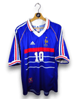 1998 - 00 France Home Shirt Zidane 10 - 9.5/10 - (L) - Eternal Pitch