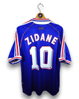 1998 - 00 France Home Shirt Zidane 10 - 9.5/10 - (L) - Eternal Pitch