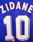 1998 - 00 France Home Shirt Zidane 10 - 9.5/10 - (L) - Eternal Pitch