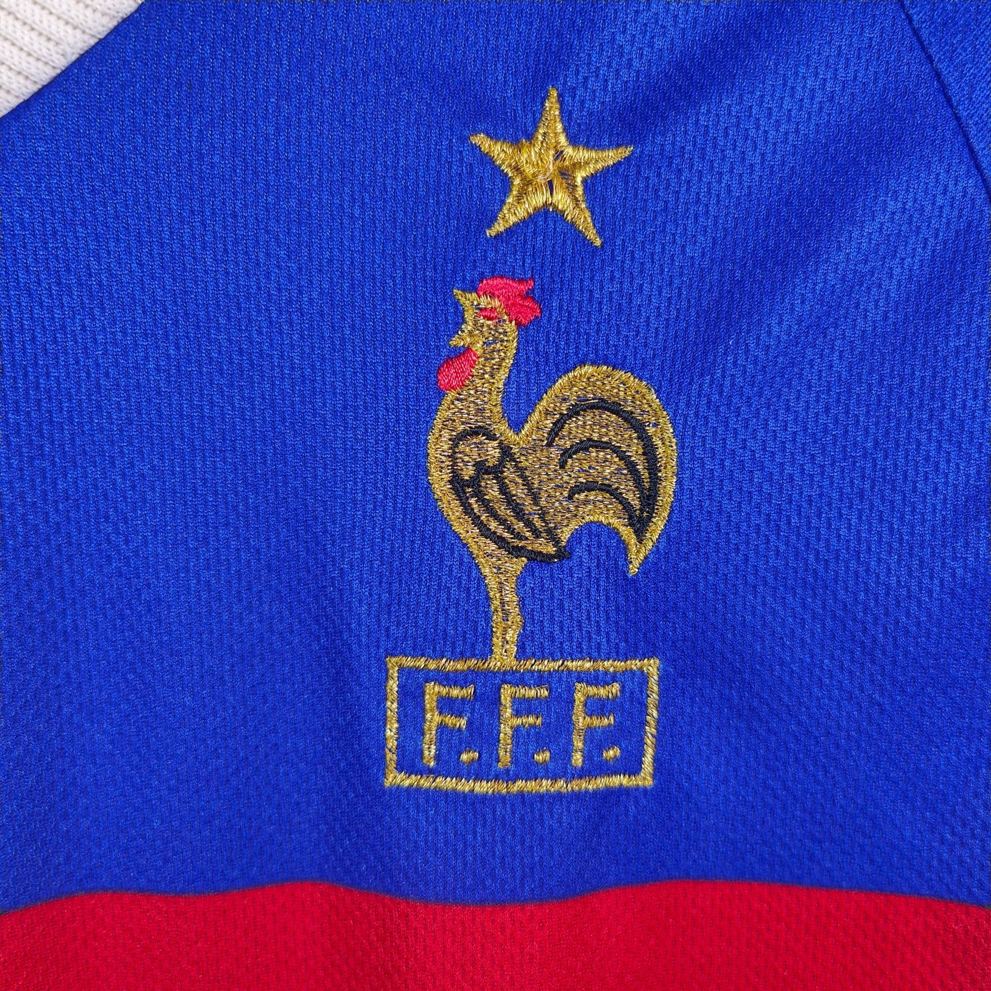 1998 - 00 France Home Shirt Zidane 10 - 9.5/10 - (L) - Eternal Pitch
