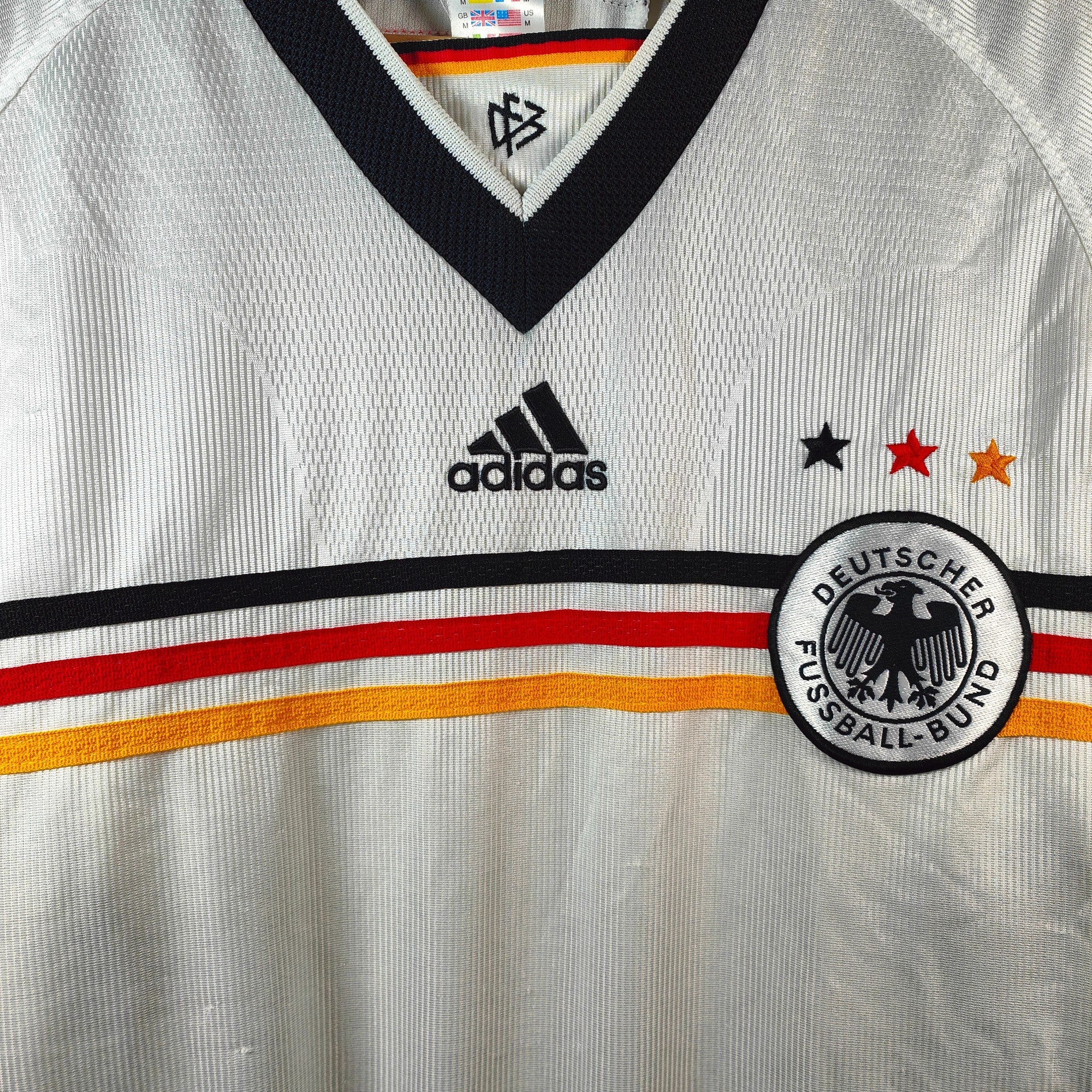 1998 - 00 Germany Home Shirt - 7.5/10 - (M) - Eternal Pitch