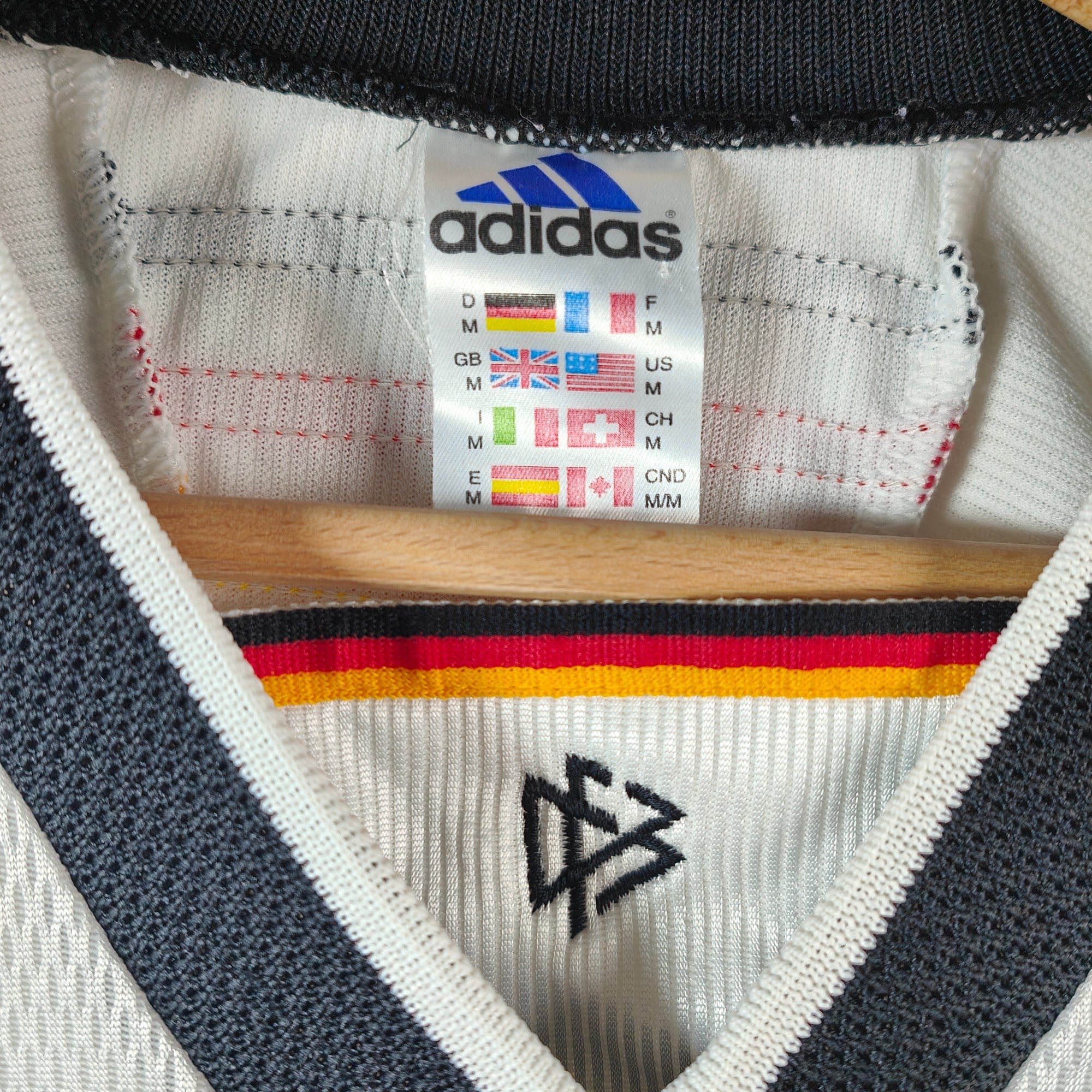 1998 - 00 Germany Home Shirt - 7.5/10 - (M) - Eternal Pitch