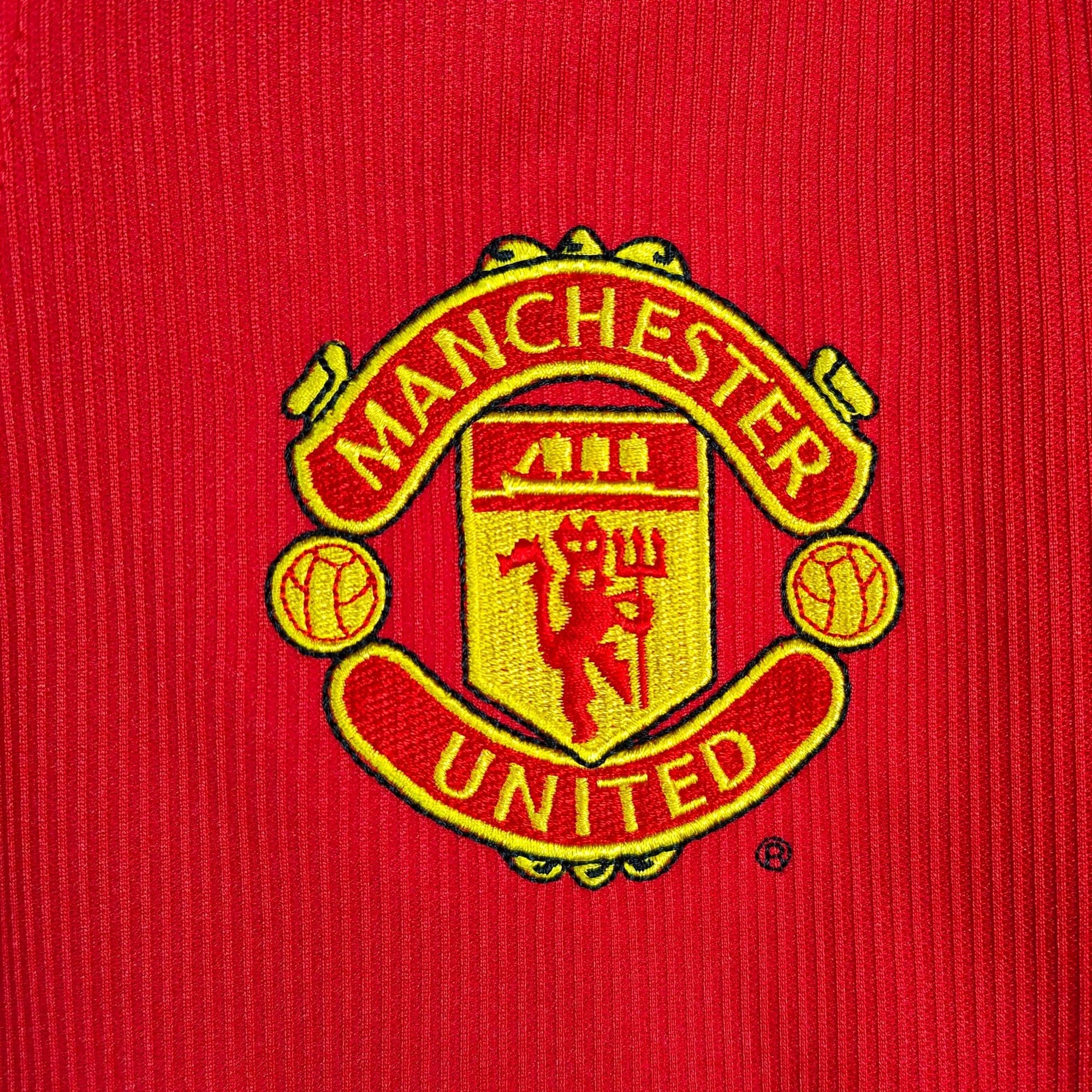 1998 - 00 Manchester United Home Shirt Beckham 7 - 8.5/10 - (XL) - Eternal Pitch