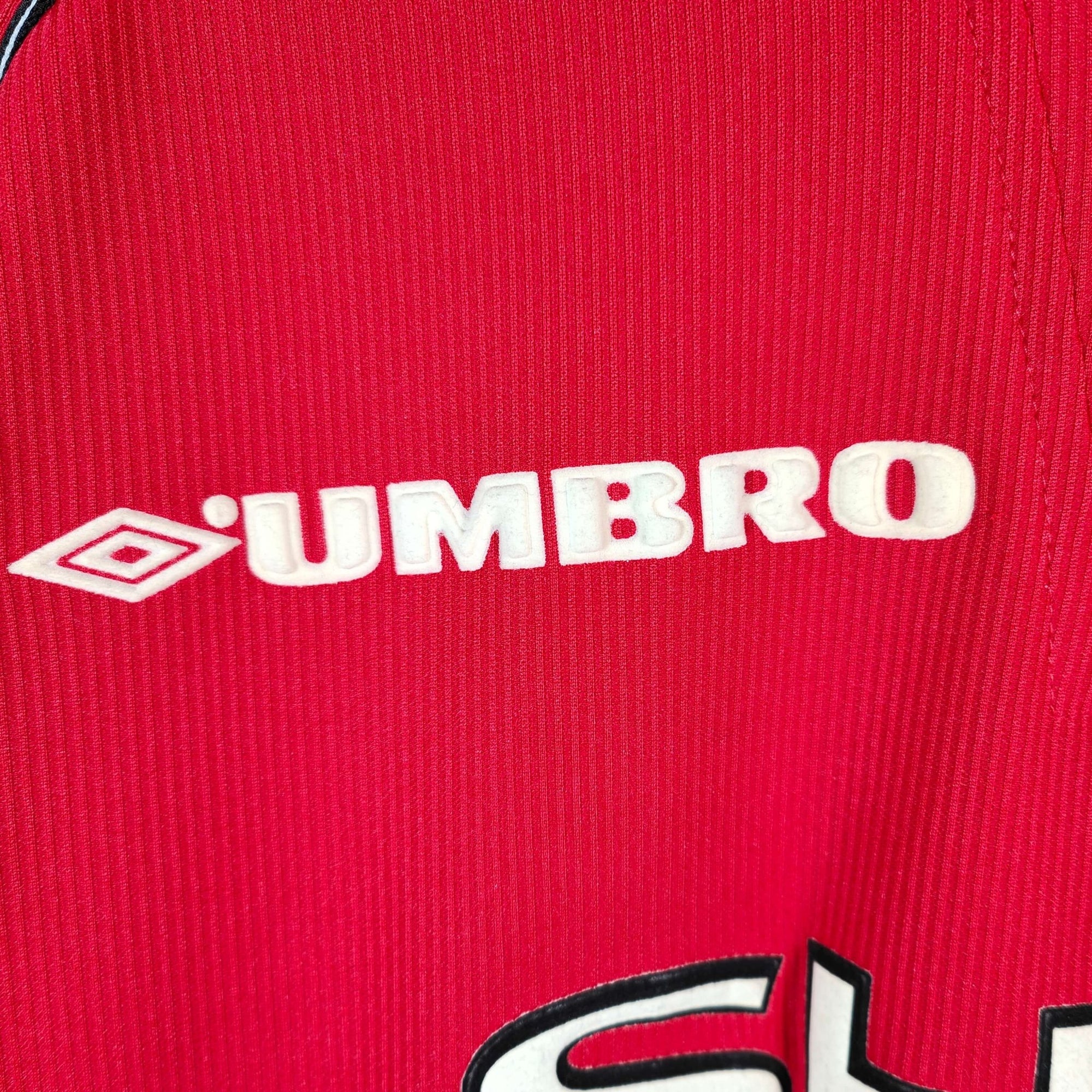 1998 - 00 Manchester United Home Shirt Beckham 7 - 8.5/10 - (XL) - Eternal Pitch