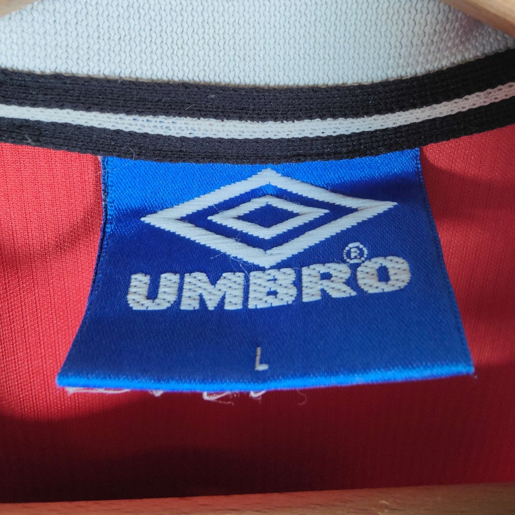 1998 - 00 Manchester United Home Shirt Beckham 7 - 9/10 - (L) - Eternal Pitch